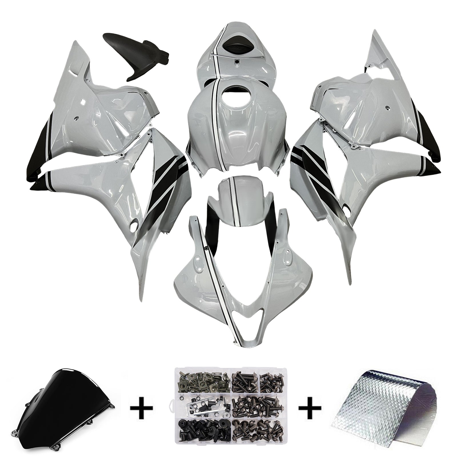 Injection Fairing Kit Bodywork Plastic ABS For Honda CBR600RR 2009-2012 F5