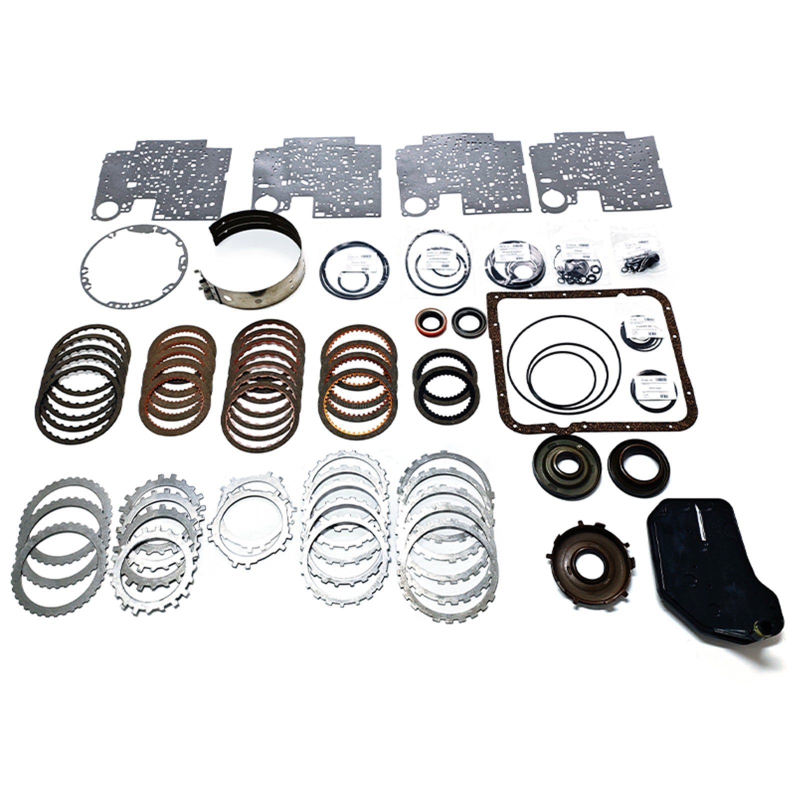 2004 & Up GM 4L60E Transmission Super Master Rebuild Kit with Steels & Pistons