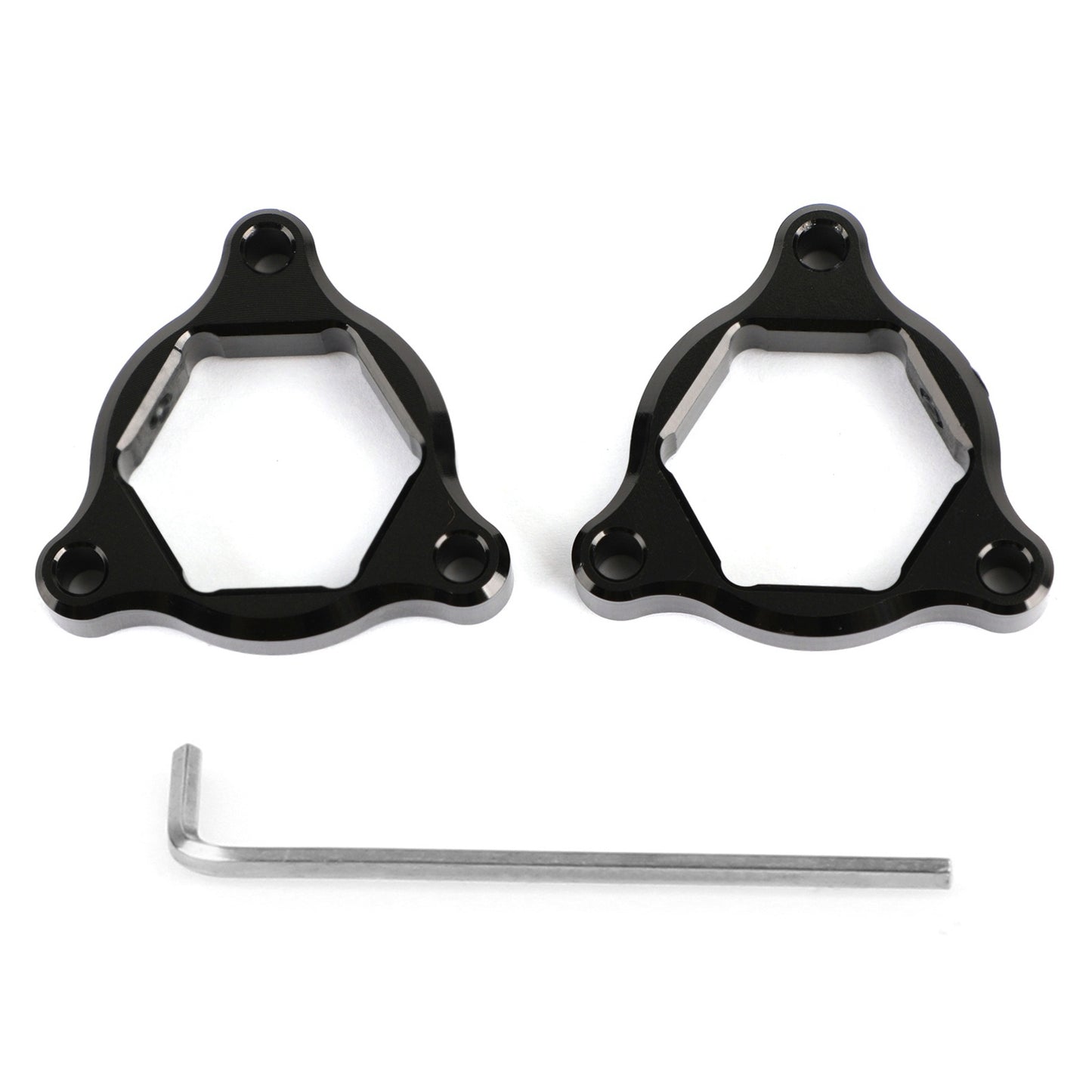 00-07 Honda CBR600RR CBR1000RR CBR 929 954 Fork Pre Adjusters Black 22MM