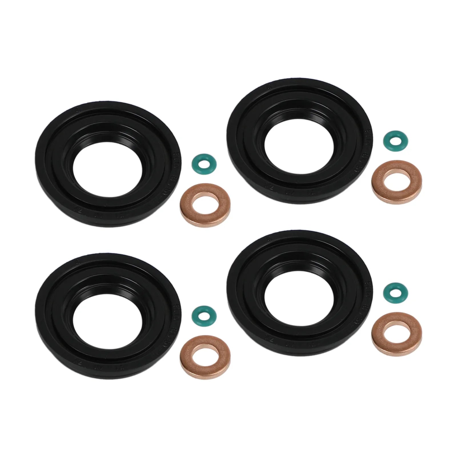 4PCS Ford Transit MK3 MK6 MK7 2.0 2.2 2.4 TDCI TDDI Injector Seals