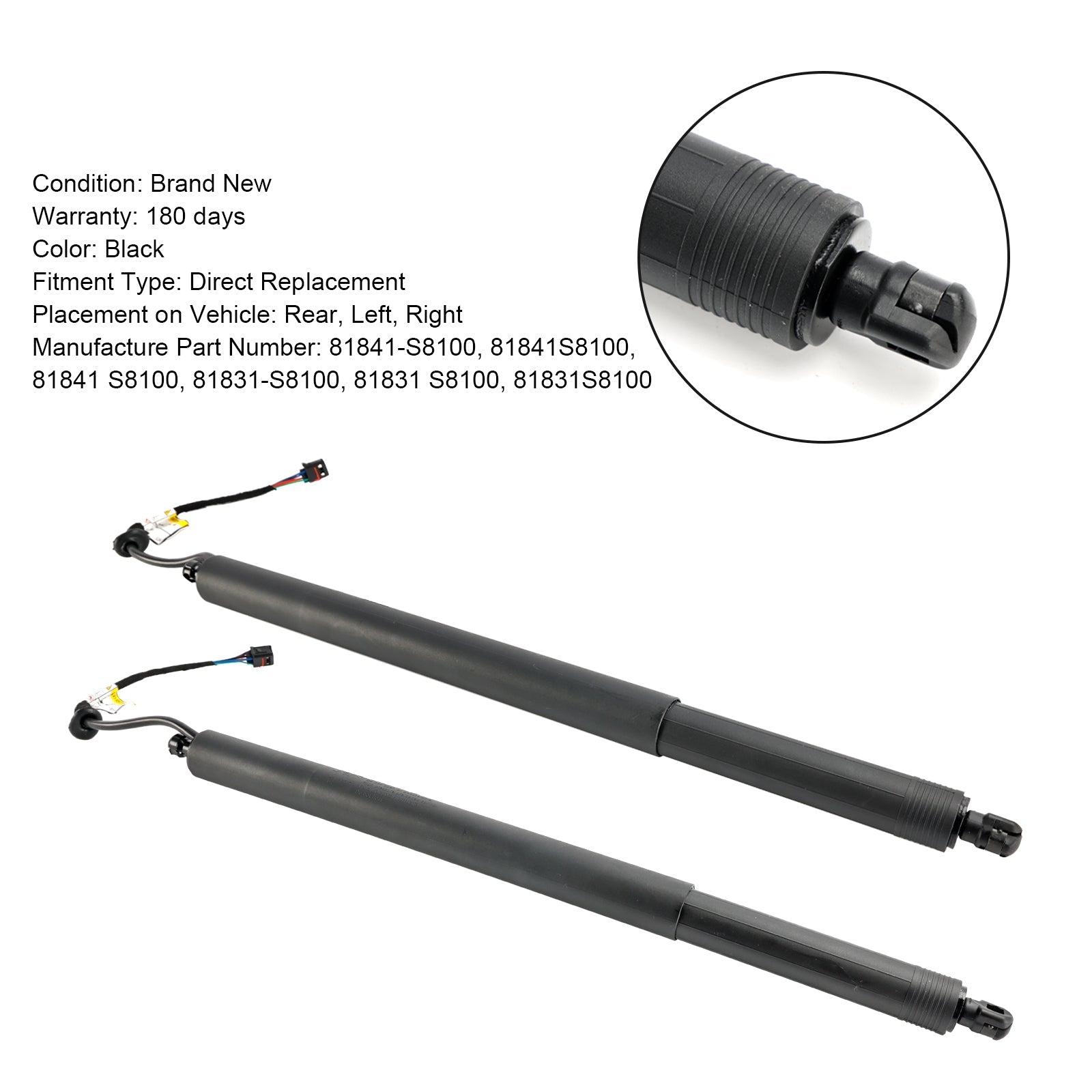 2020-2022 Hyundai Palisade 2PCS Power Liftgates Lift Support 81831-S8100