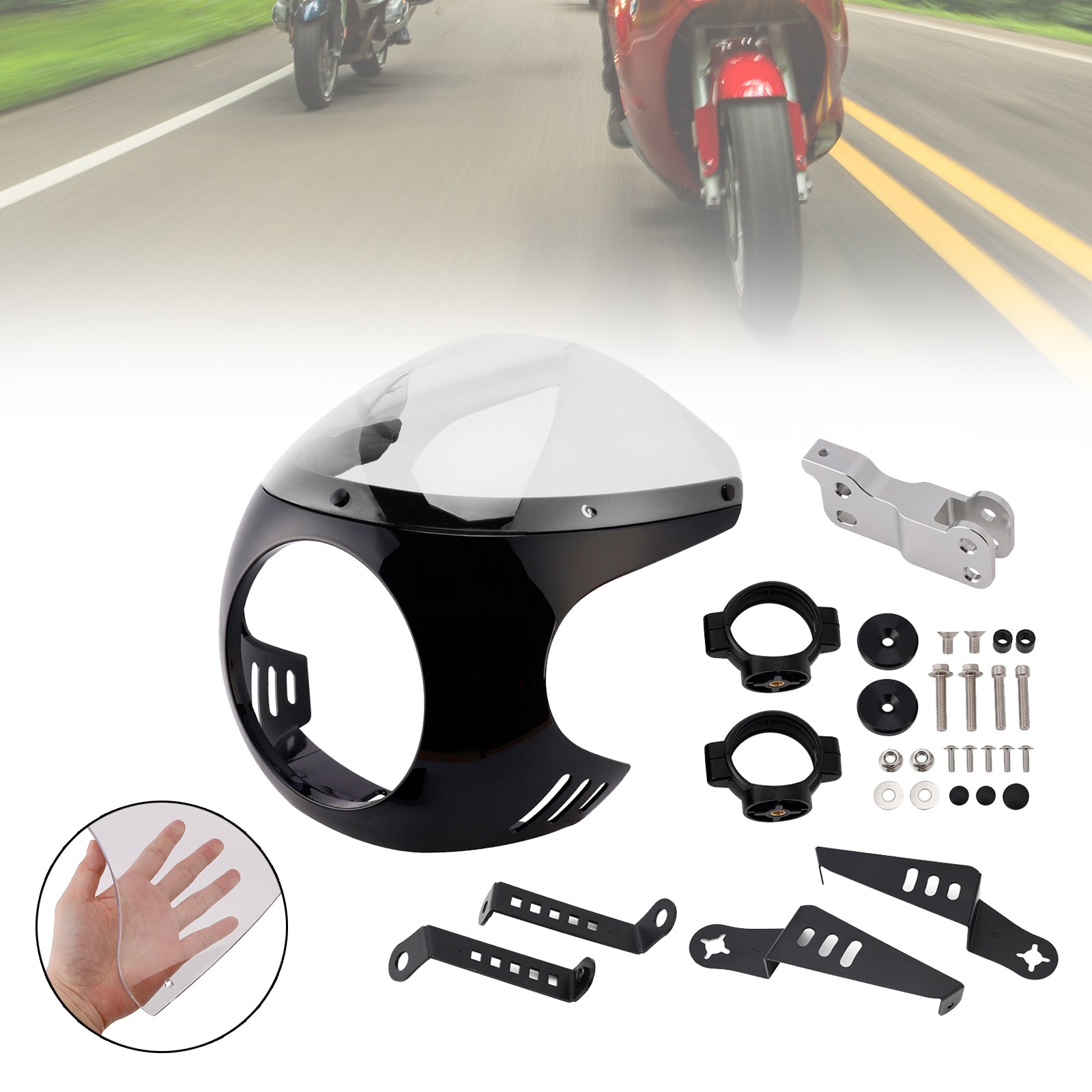 2014-2024 for BMW R NINE T Windshield WindScreen