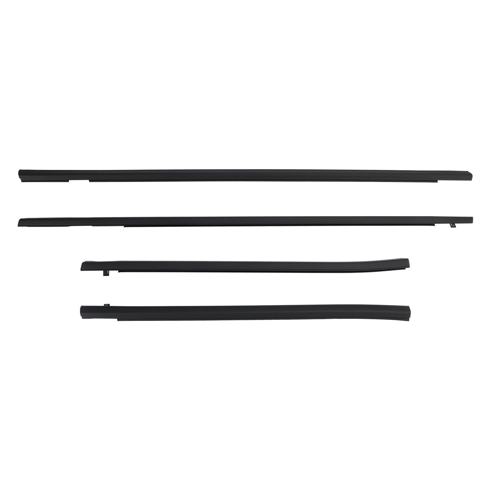 2001-2008 Honda FIT JAZZ 1st gen 4PCS Weatherstrip Rubber Seal Door Belt