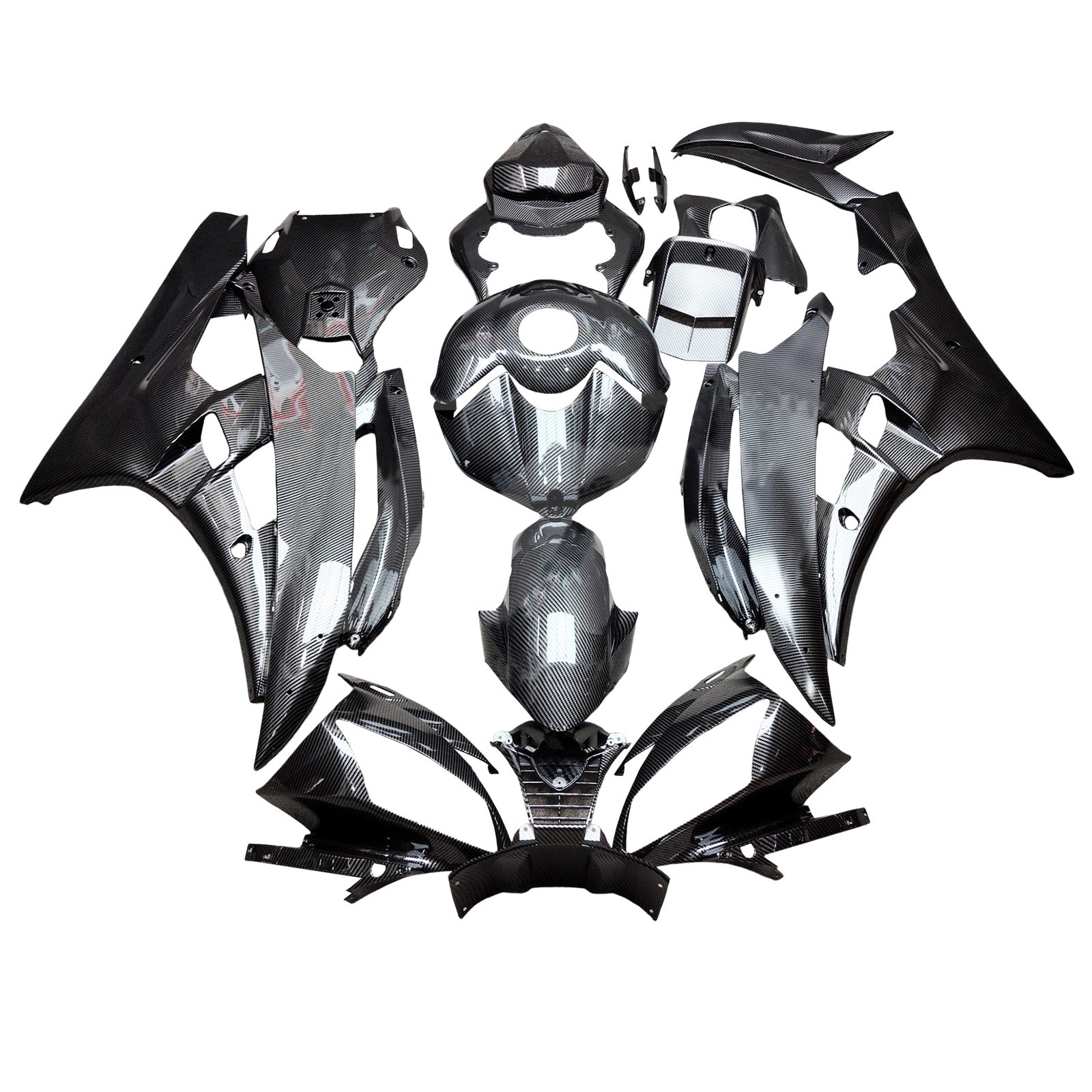 Injection Fairing Kit Bodywork Plastic ABS For Yamaha YZFR6 YZF-R6 2006-2007