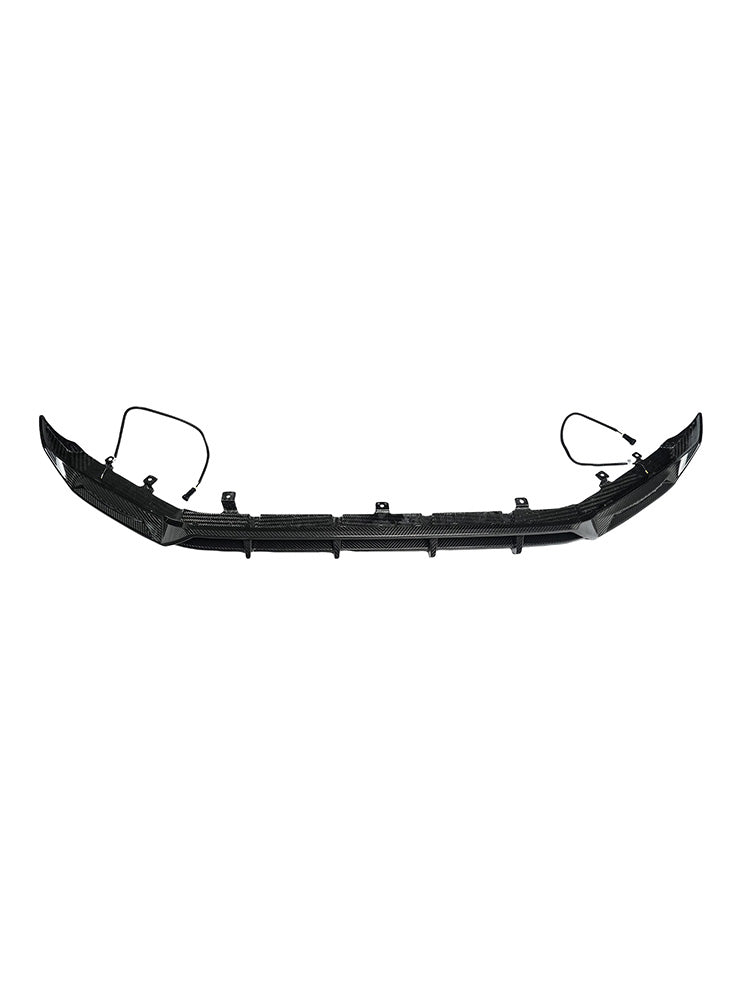 Dry Carbon Fiber Front Bumper Diffuser Lip Fit Mercedes Benz G-Class W465 2025+