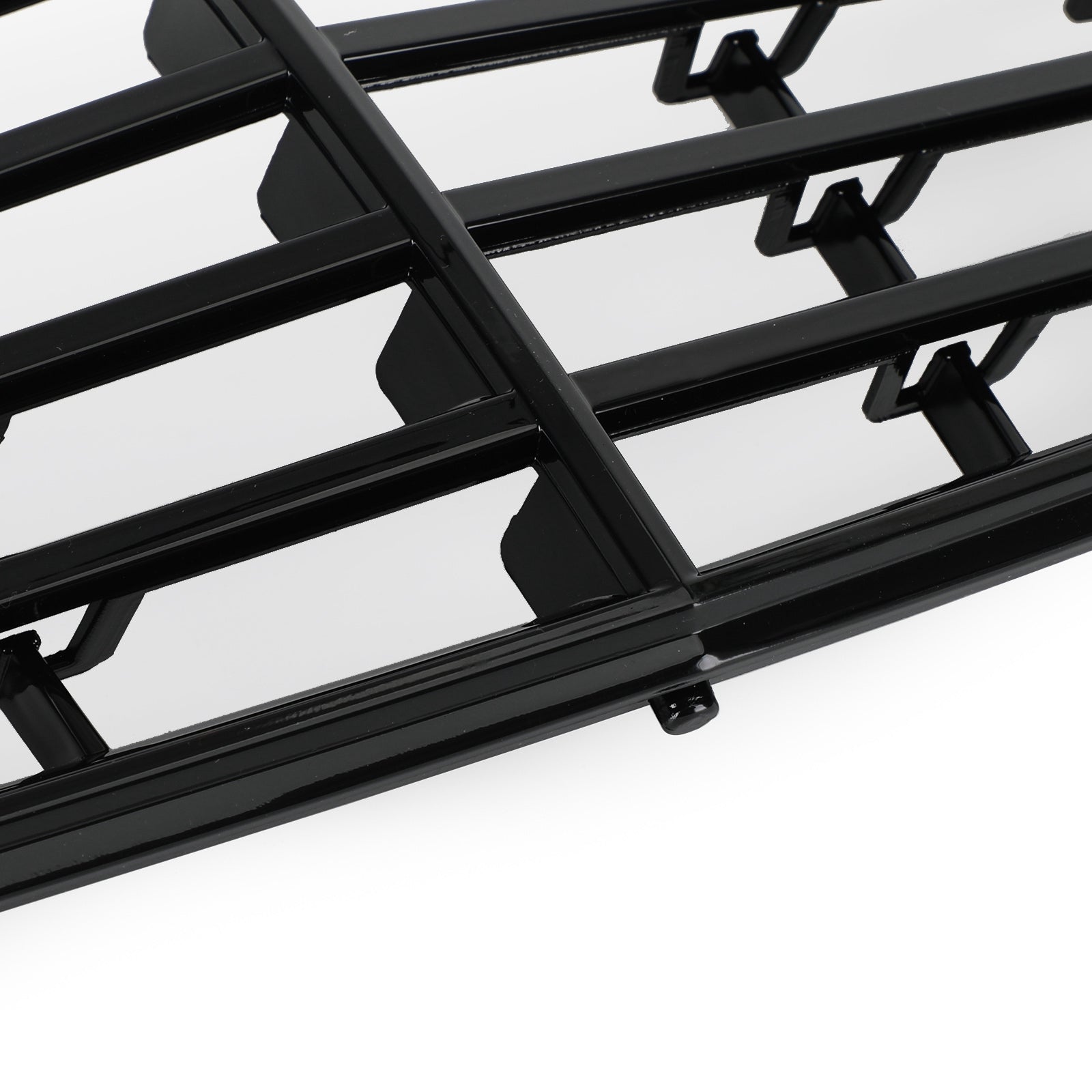 2007 2008 2009 Mercedes Benz W211 E350 E500 E63 AMG Front Bumper Grille Grill Gloss Black