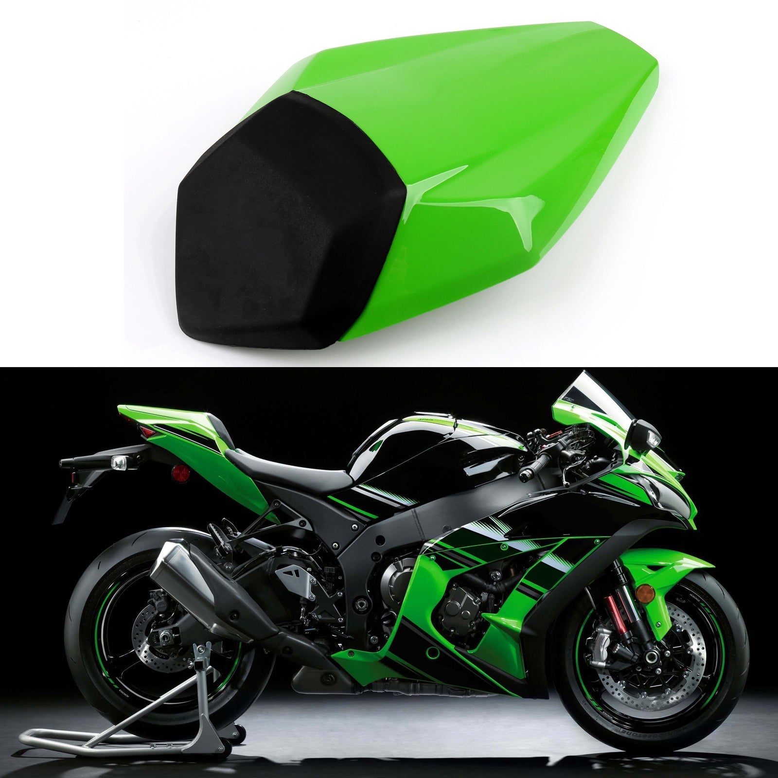 Rear Seat Cover Cowl For Kawasaki Nijia ZX10R ZX10-R 2016-2026 GBlack