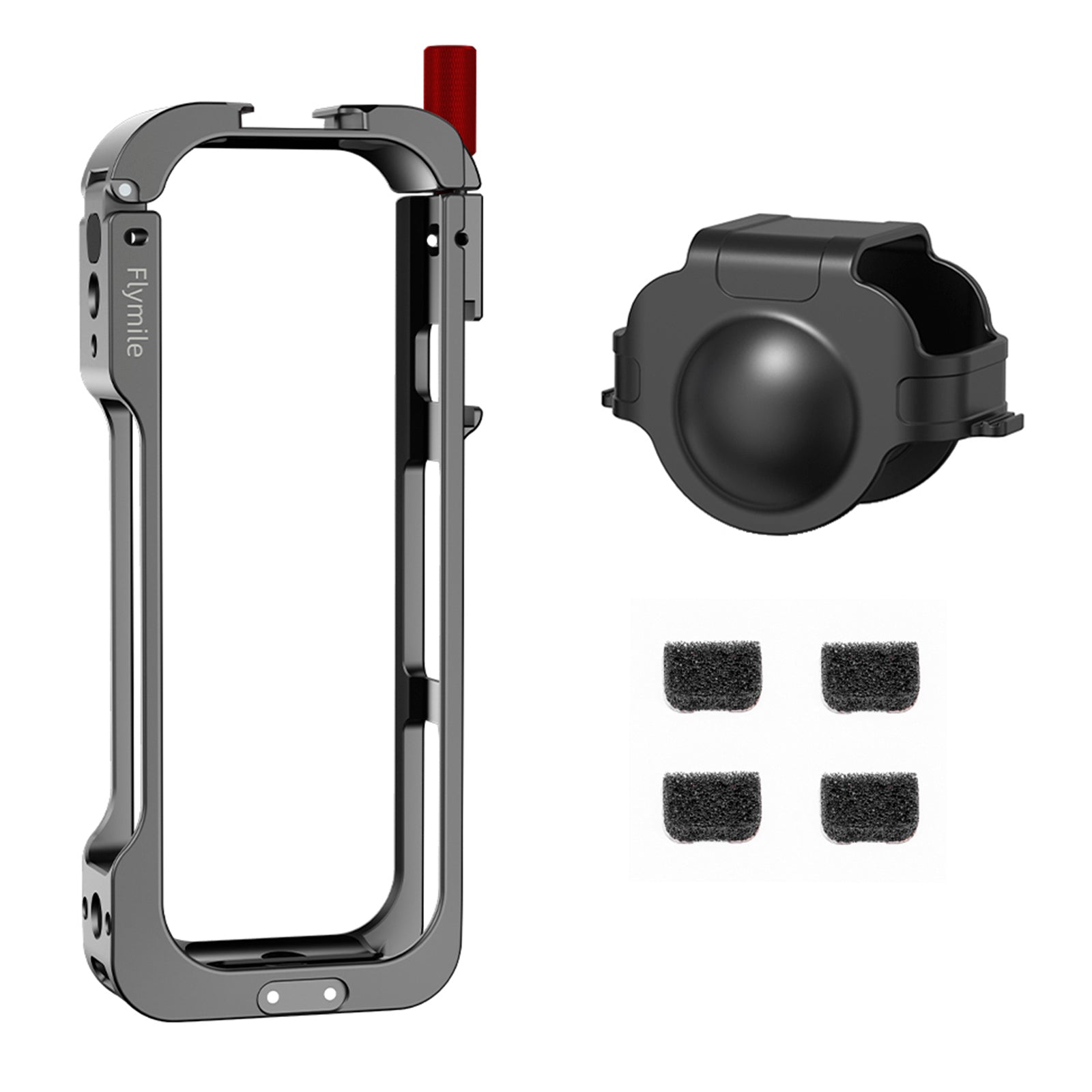 Camera Accessories Protective Frame Case With Lens Cover Kit For Insta360 X5