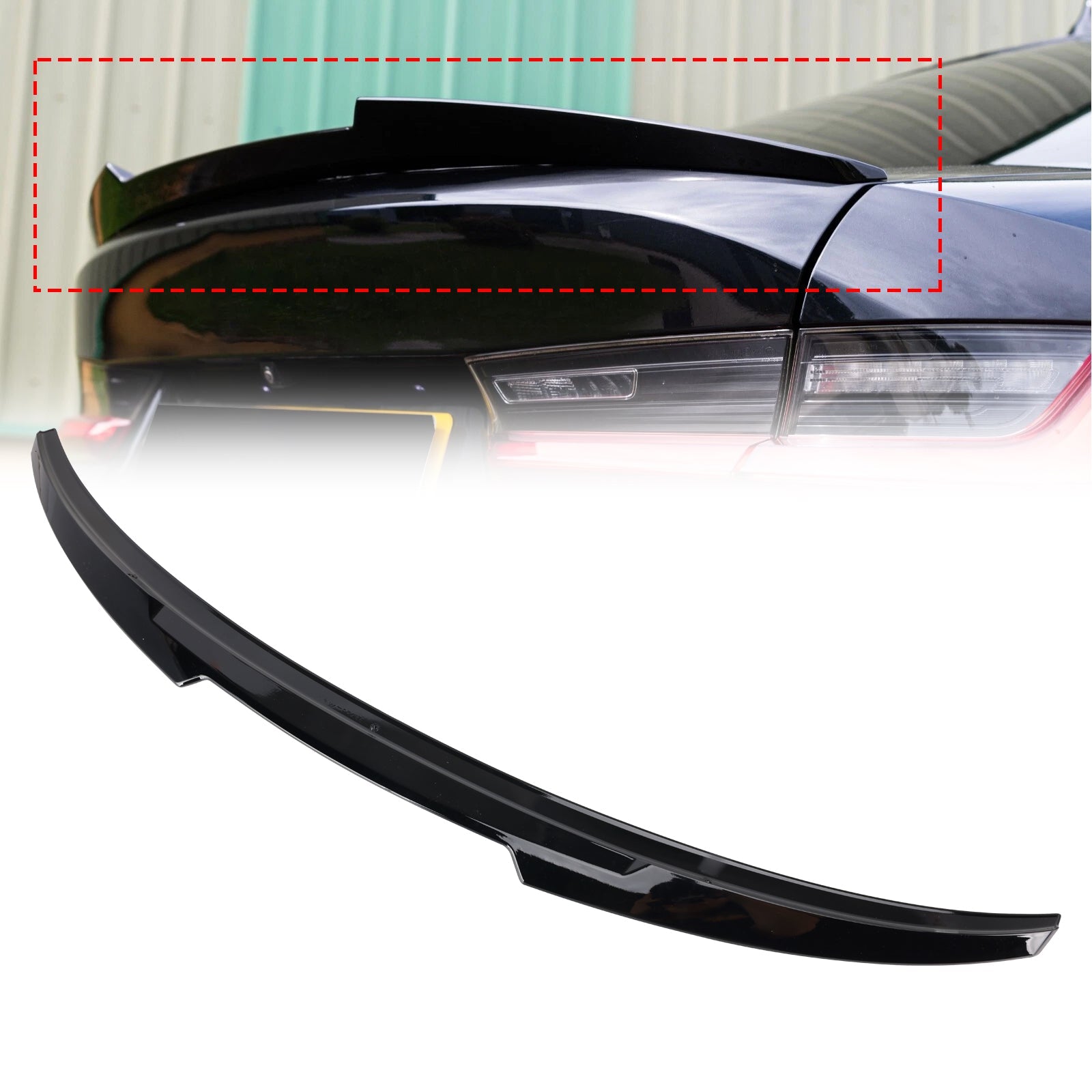 2020-2025 BMW G80 M3 Sedan Models Gloss Black Rear Boot Spoiler
