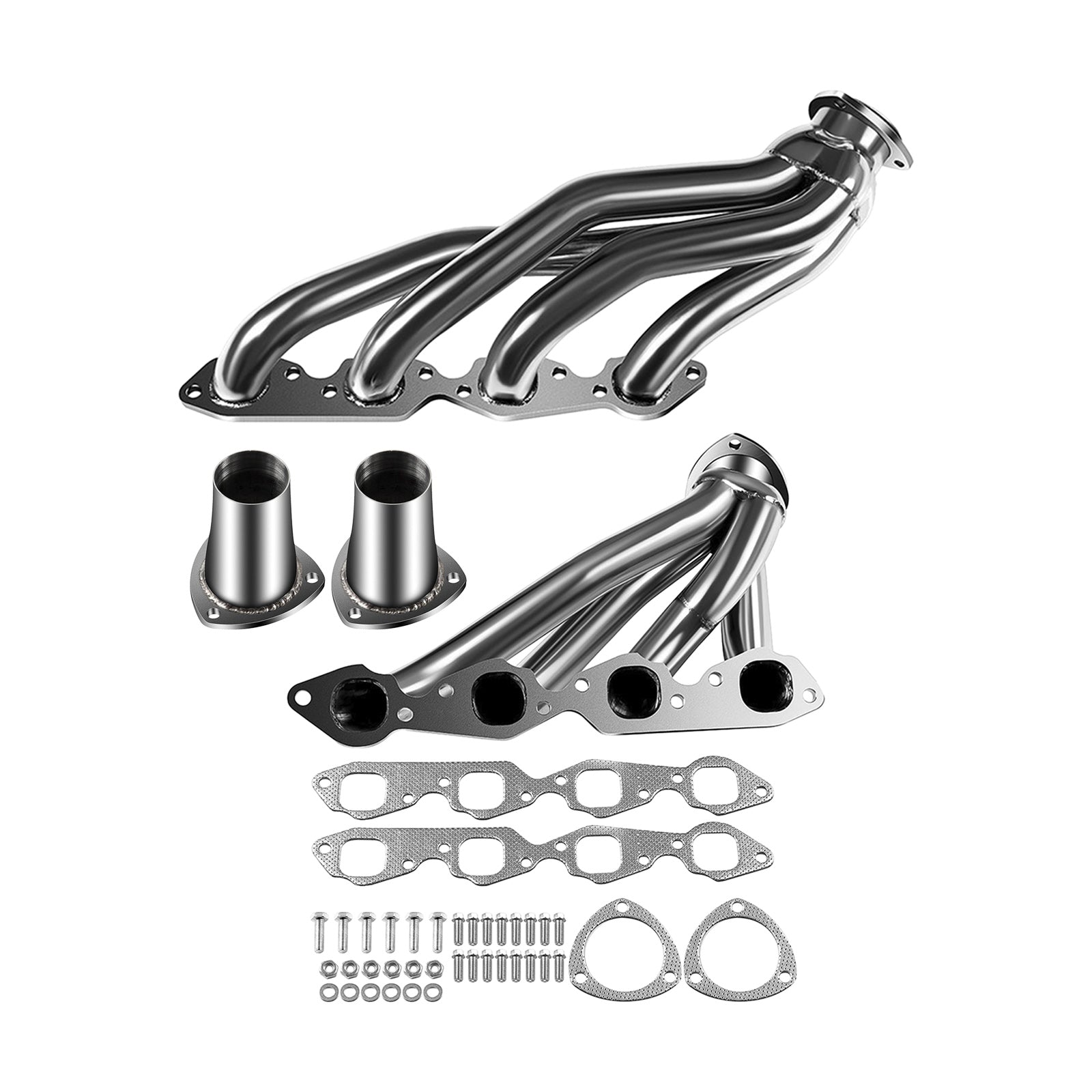 Exhaust Manifold Shorty Header Fit Chevy Bel Air 1971-1972 Fit Biscayne 6.6L