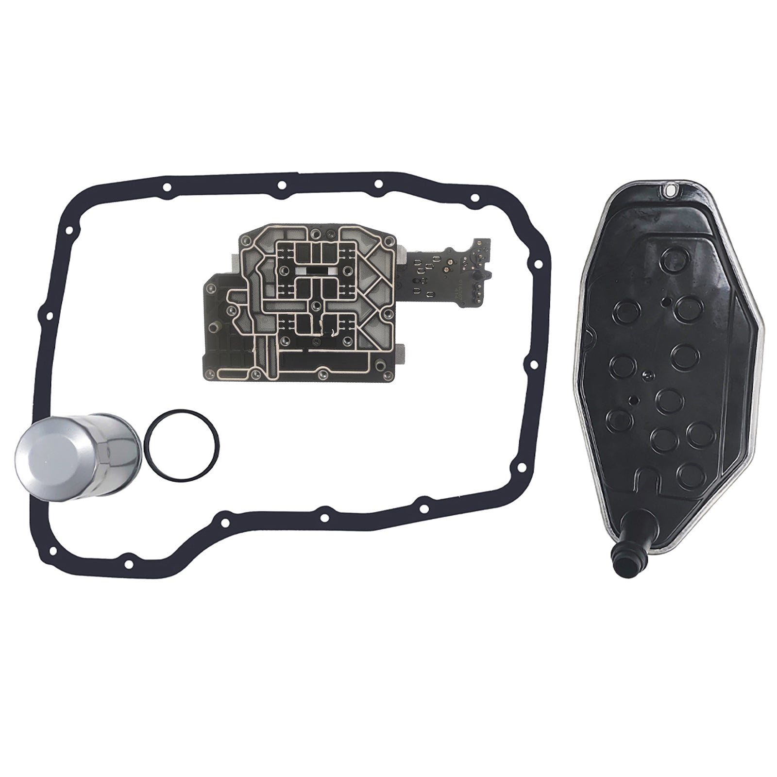 2003 Dodge Dakota Base, R/T, SLT, Sport 3.9L V6 - Gas, 4.7L V8 545RFE 45RFE Transmission Shift Solenoid Block Filter Kit