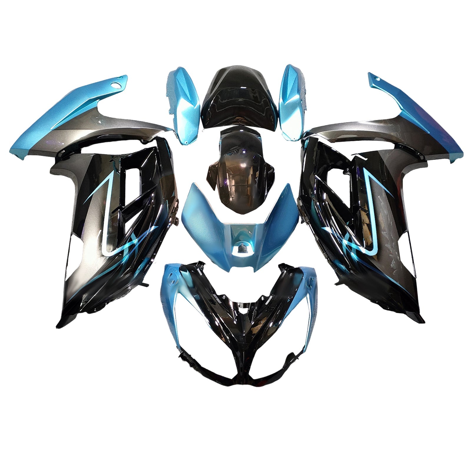 Injection Fairing Kit Bodywork Plastic ABS fit For Kawasaki ER-6F Ninja650 2012-2016