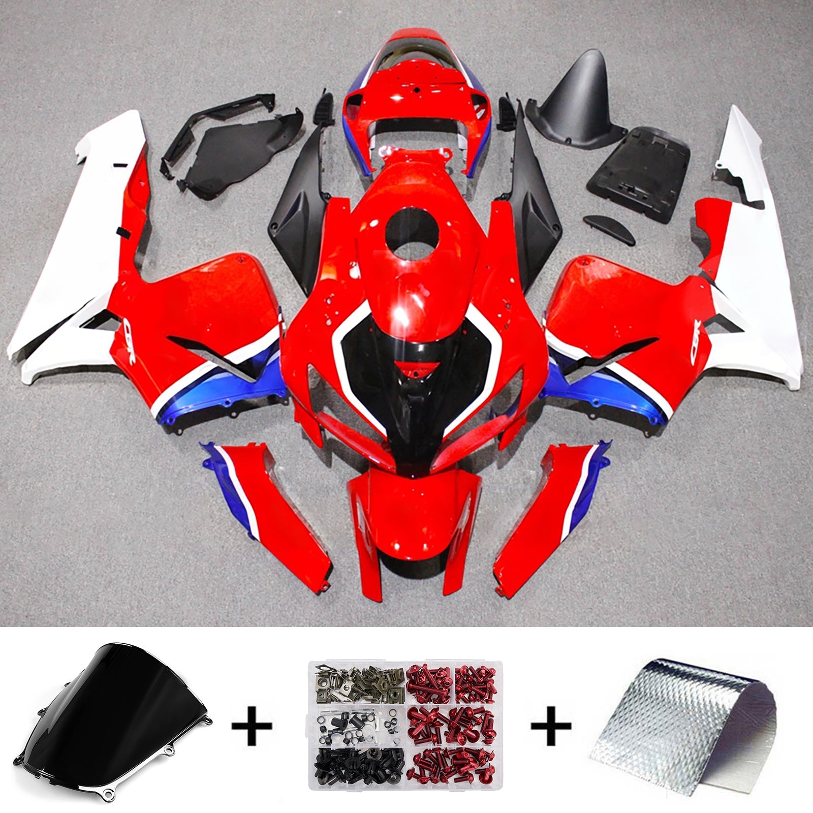 Injection Fairing Kit Bodywork Plastic ABS For Honda CBR600RR 2005-2006 F5