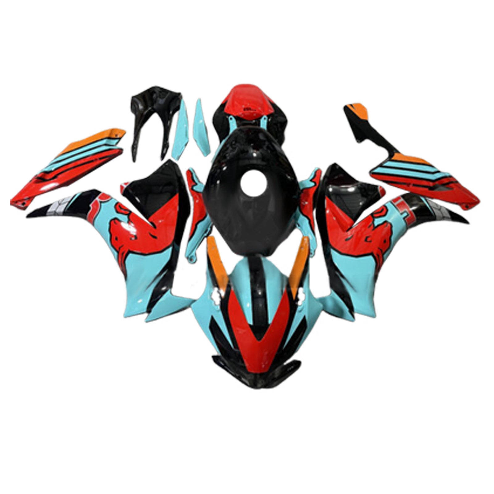 2012-2016 Honda CBR1000RR Injection Fairing Kit Bodywork Plastic ABS