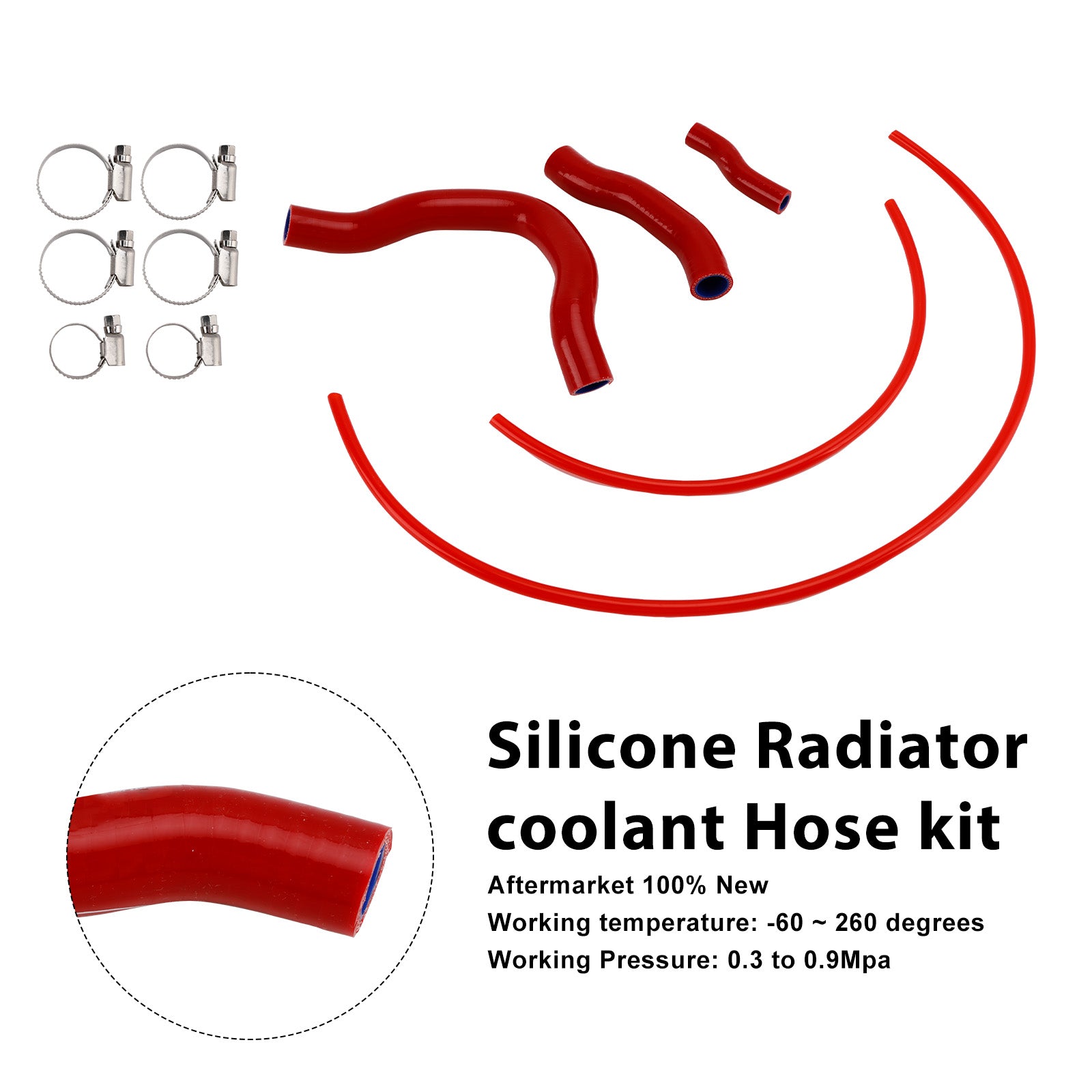 2023-2025 Honda XL750 Transalp Silicone Radiator coolant Hose Kit