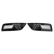 2013-2015 Audi A4 B8.5 Chrome Fog Light Cover Grille Standard Bumper