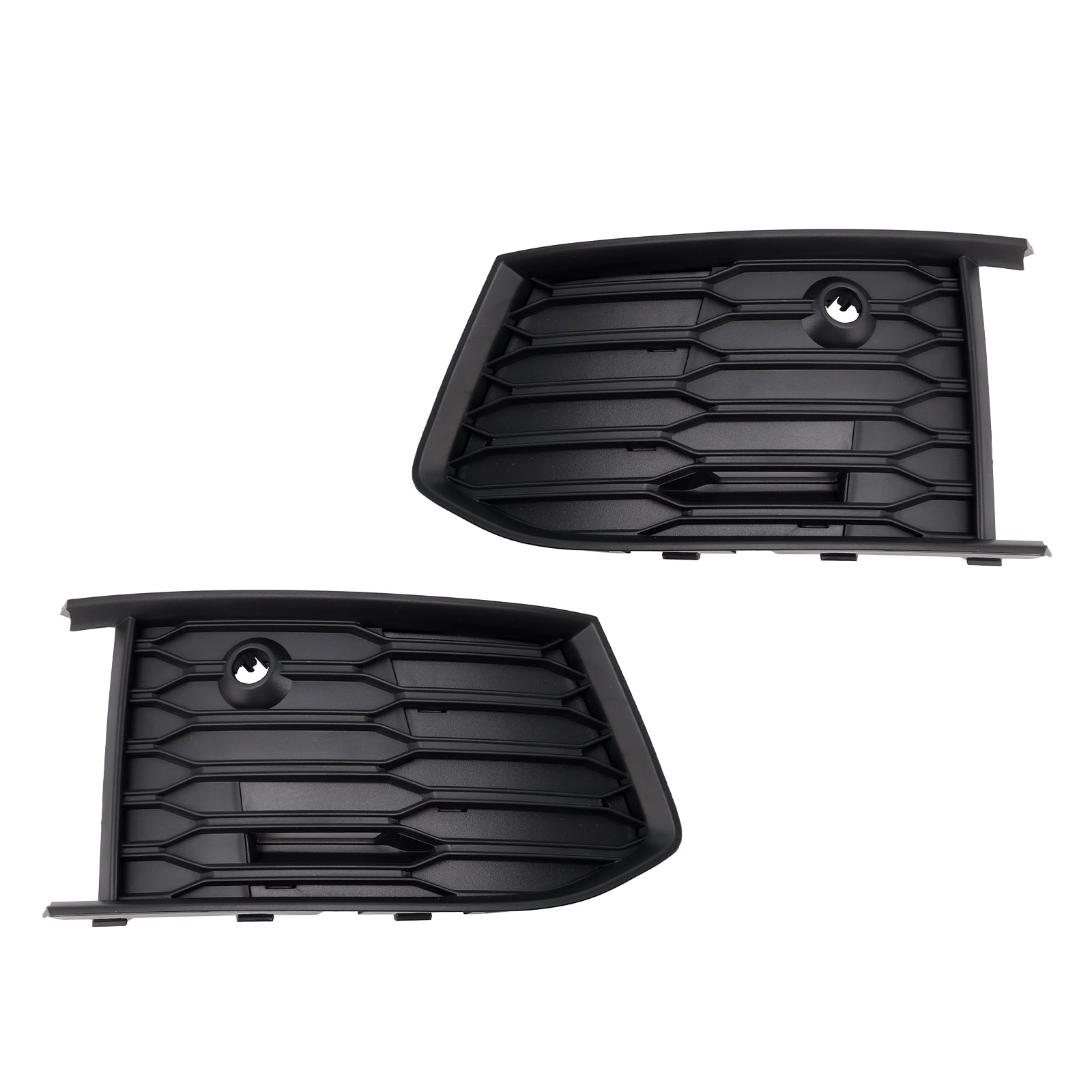 2019-2023 Audi A6 C8 S-Line S6 2PCS Front Fog Light Lamp Bezel