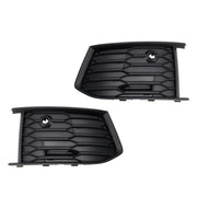 2019-2023 Audi A6 C8 S-Line S6 2PCS Front Fog Light Lamp Bezel