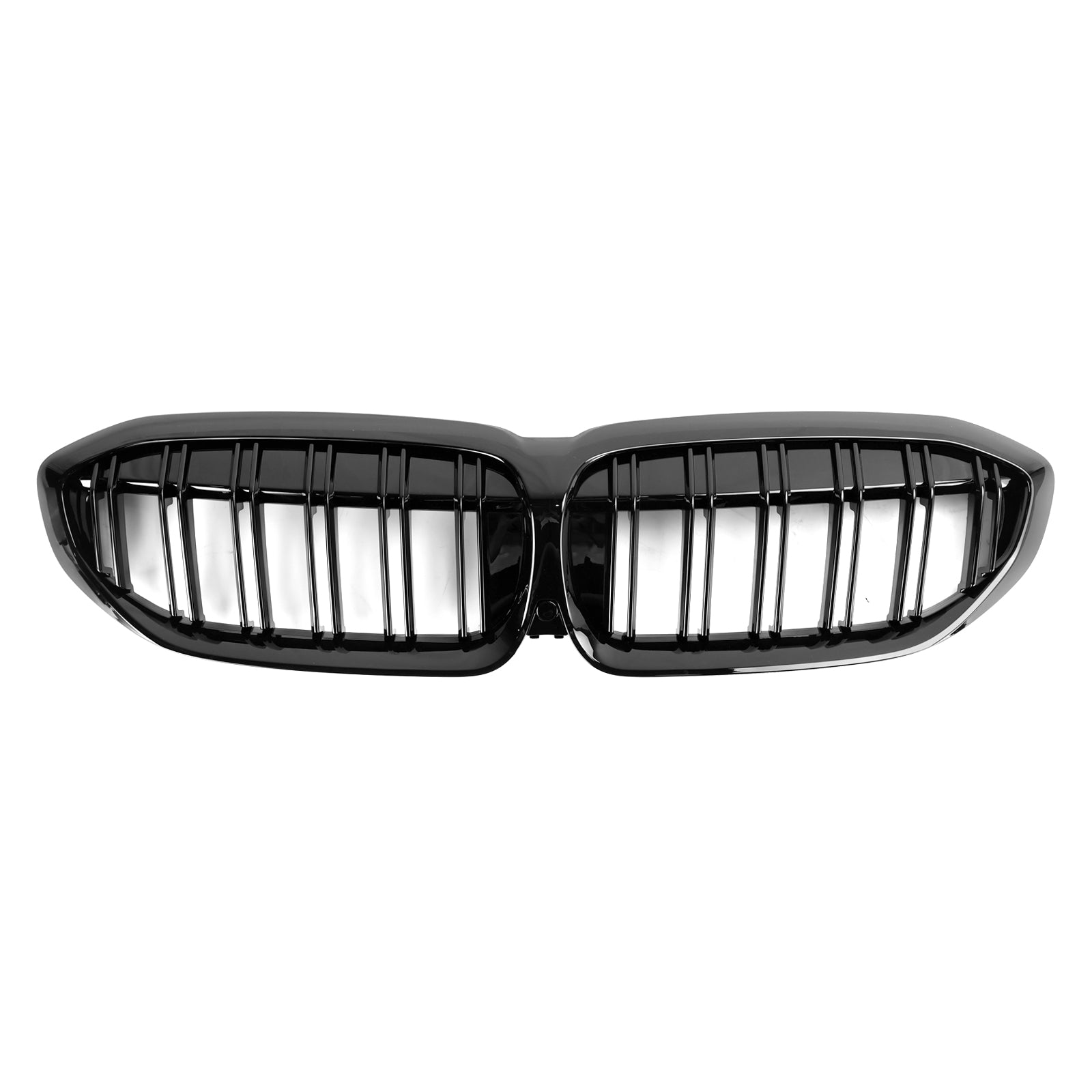 2019-2022 BMW 3 Series G20 G28 Black Dual Slat Kidney Grille Grill 51138072085