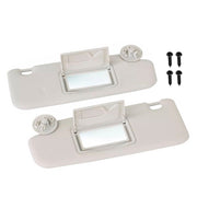 2PCS Gray Sun Visor Left & Right 42478247 42478249 For Nissan Altima 2013-2018