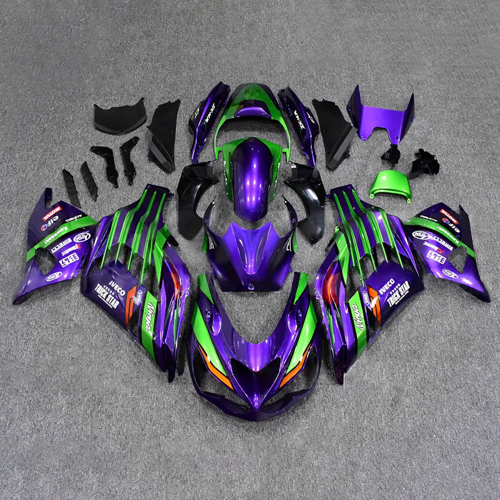 Injection Fairing Kit Bodywork fit For Kawasaki ZX14R ZZR1400 2012-2026
