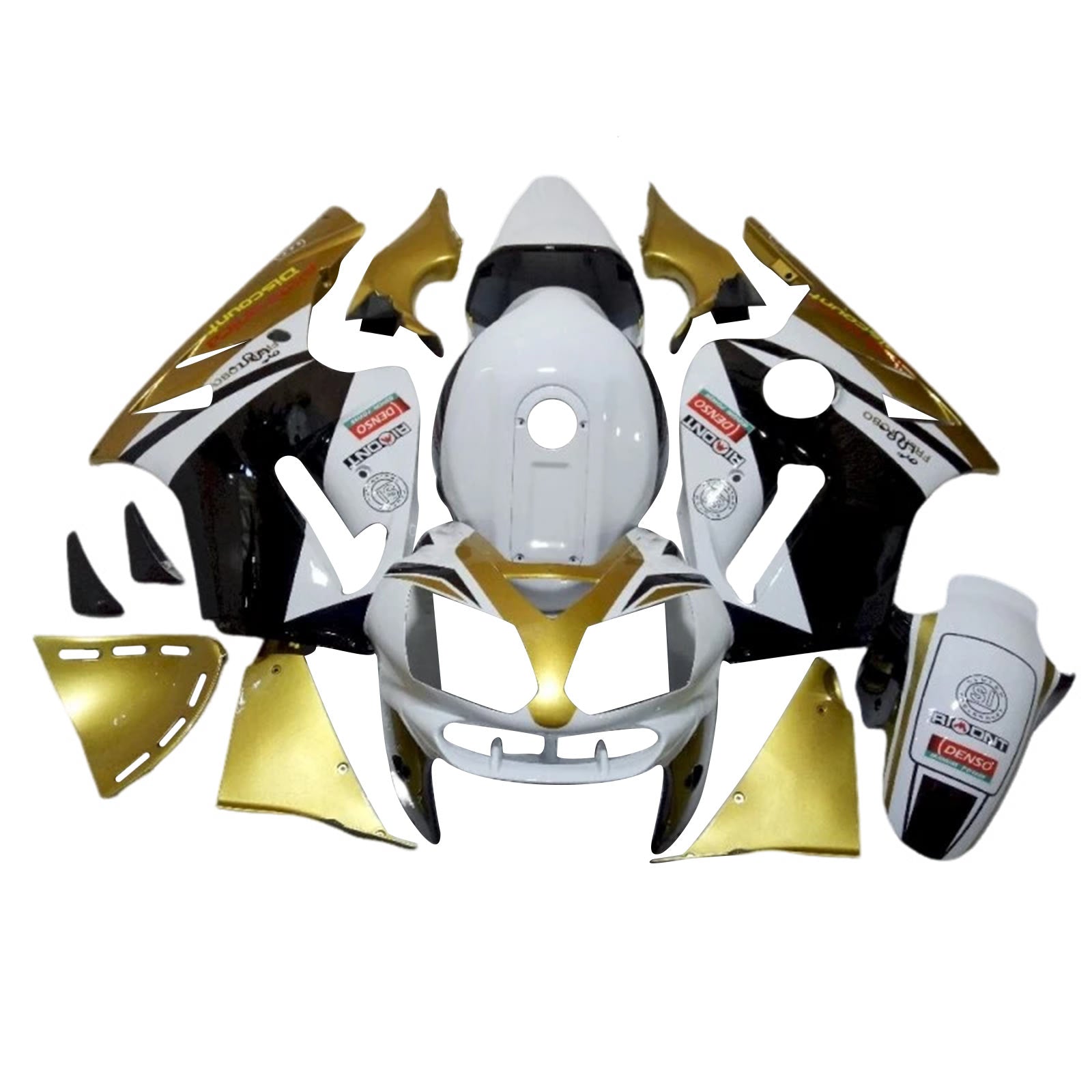 2002-2005 Kawasaki ZX12R Injection Fairing Kit Bodywork Plastic ABS