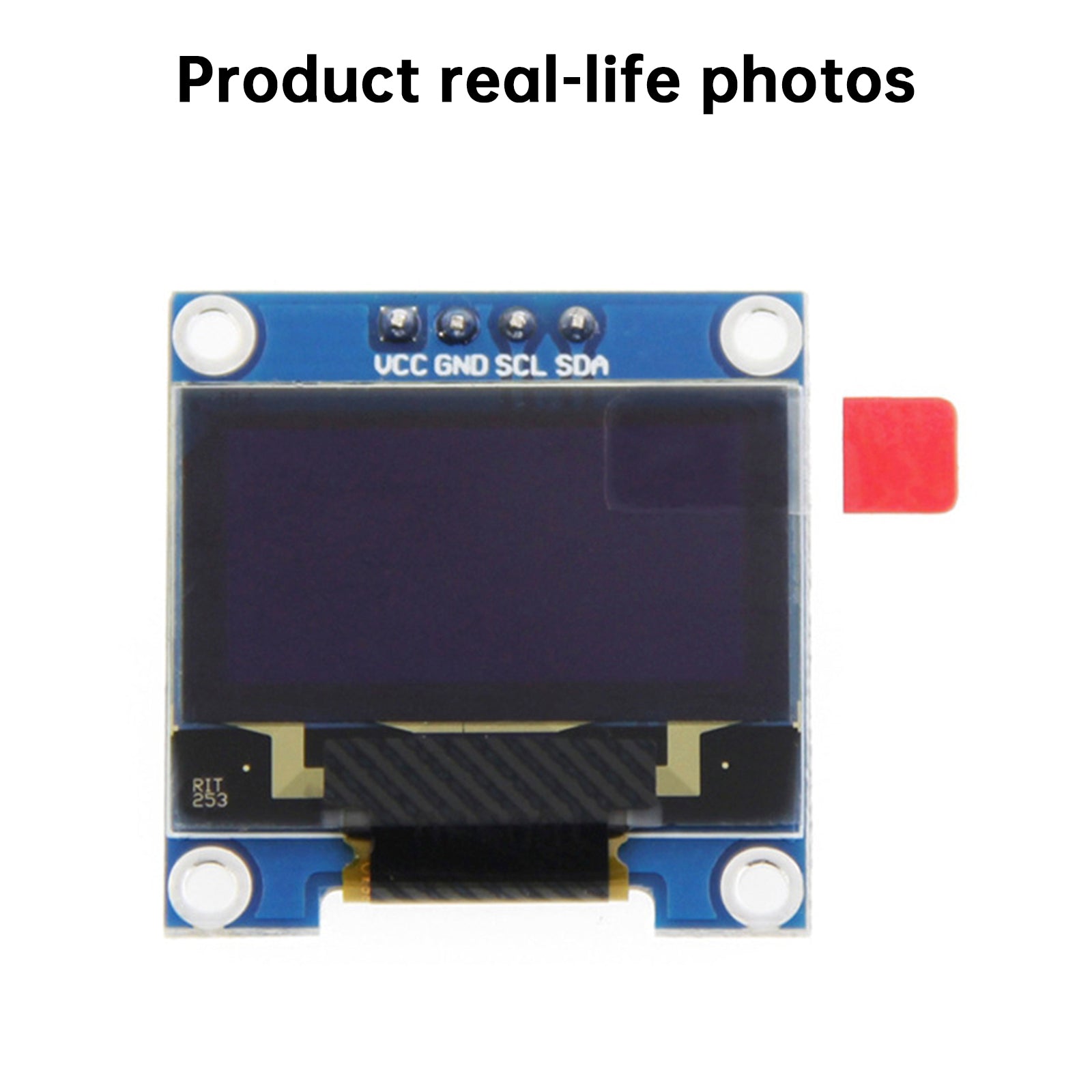 Raspberry Pi 4B 0.96-inch OLED Display Module IP Hard Disk Information Display