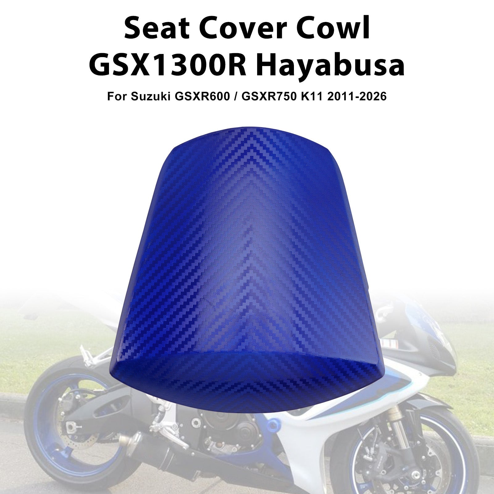 Rear Seat Fairing Cover For Suzuki GSXR600 GSXR750 K11 2011-2026