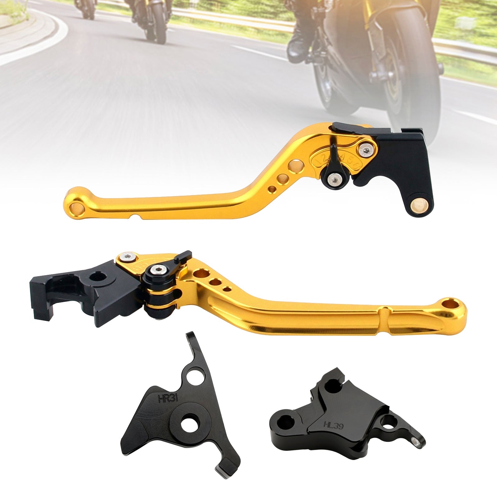 Long Clutch Brake Lever fit for CFMOTO 450SS 450SR 21-23 450NK 23-24