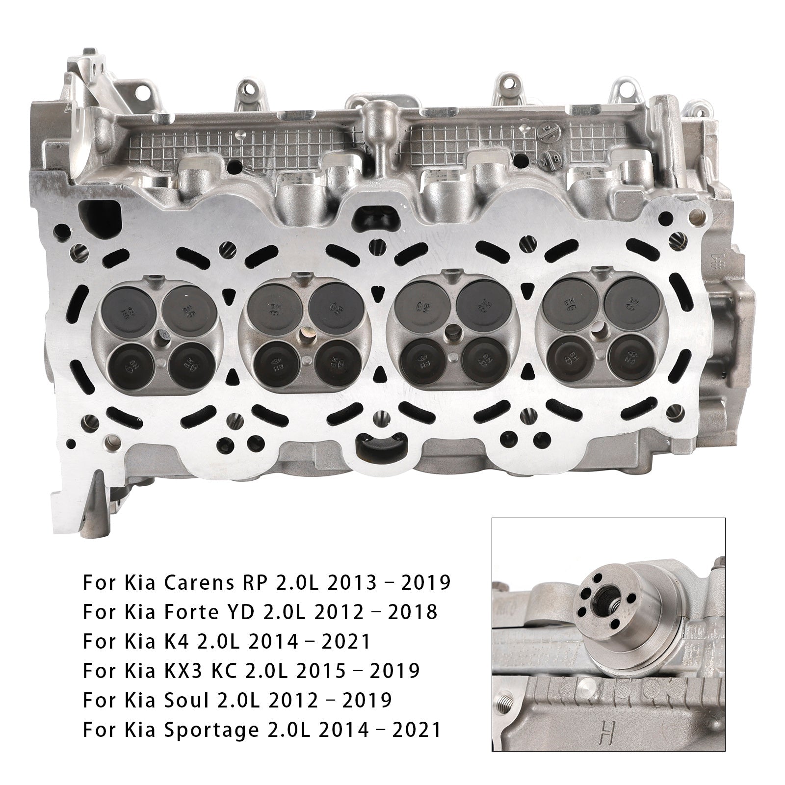 2013?C2015 Hyundai Tucson/ix35 LM 2.0L 4-Cylinder GDI Cylinder Head Assembly G4NC 22320-2E000