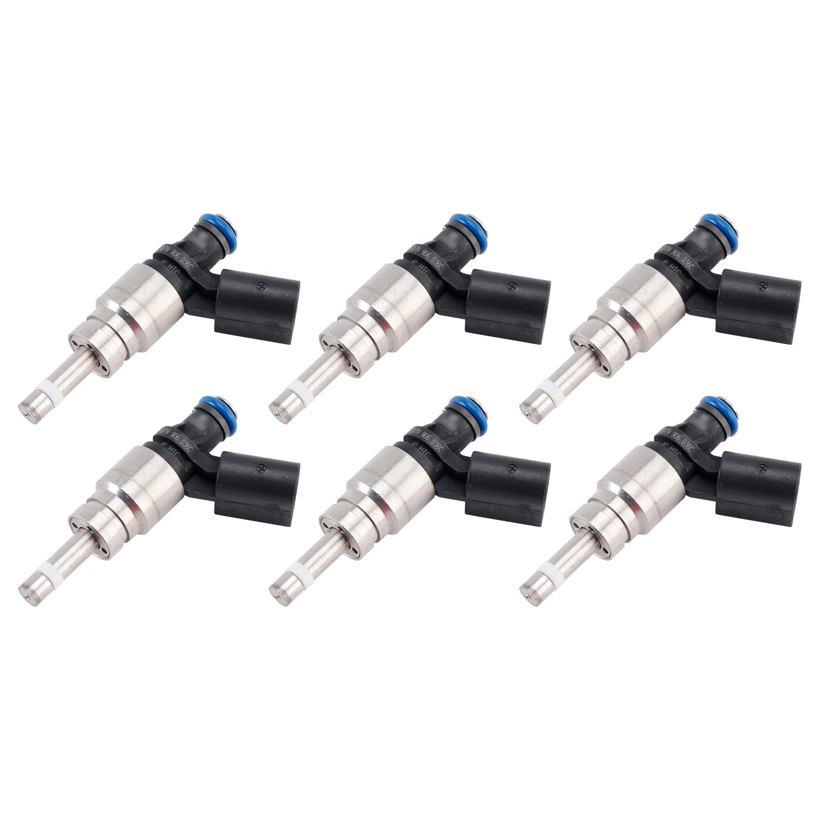 2008-2010 Audi A5 B8 quattro 3.2L V6 6PCS Fuel Injector 0079-906-036-AA