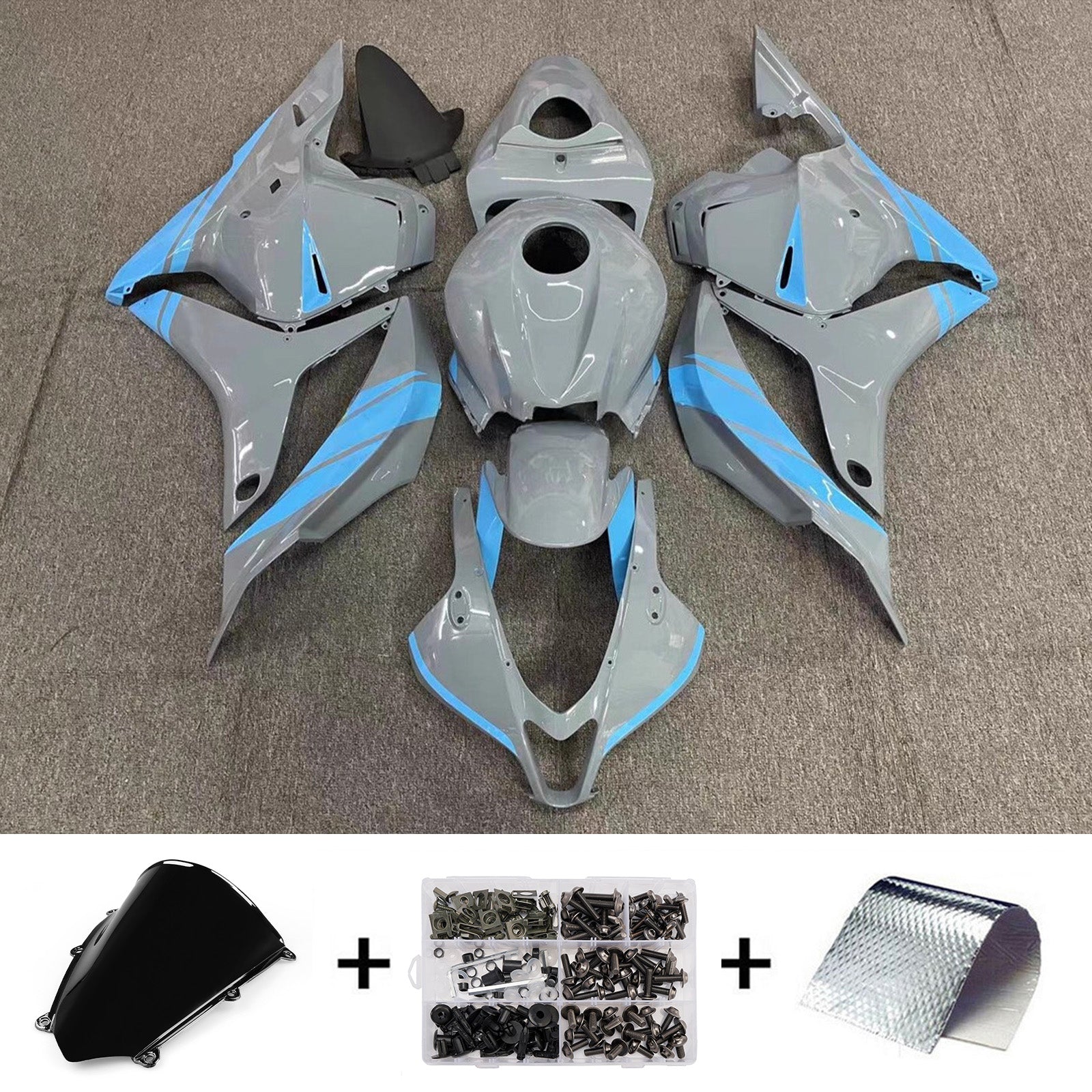 Injection Fairing Kit Bodywork Plastic ABS For Honda CBR600RR 2009-2012 F5