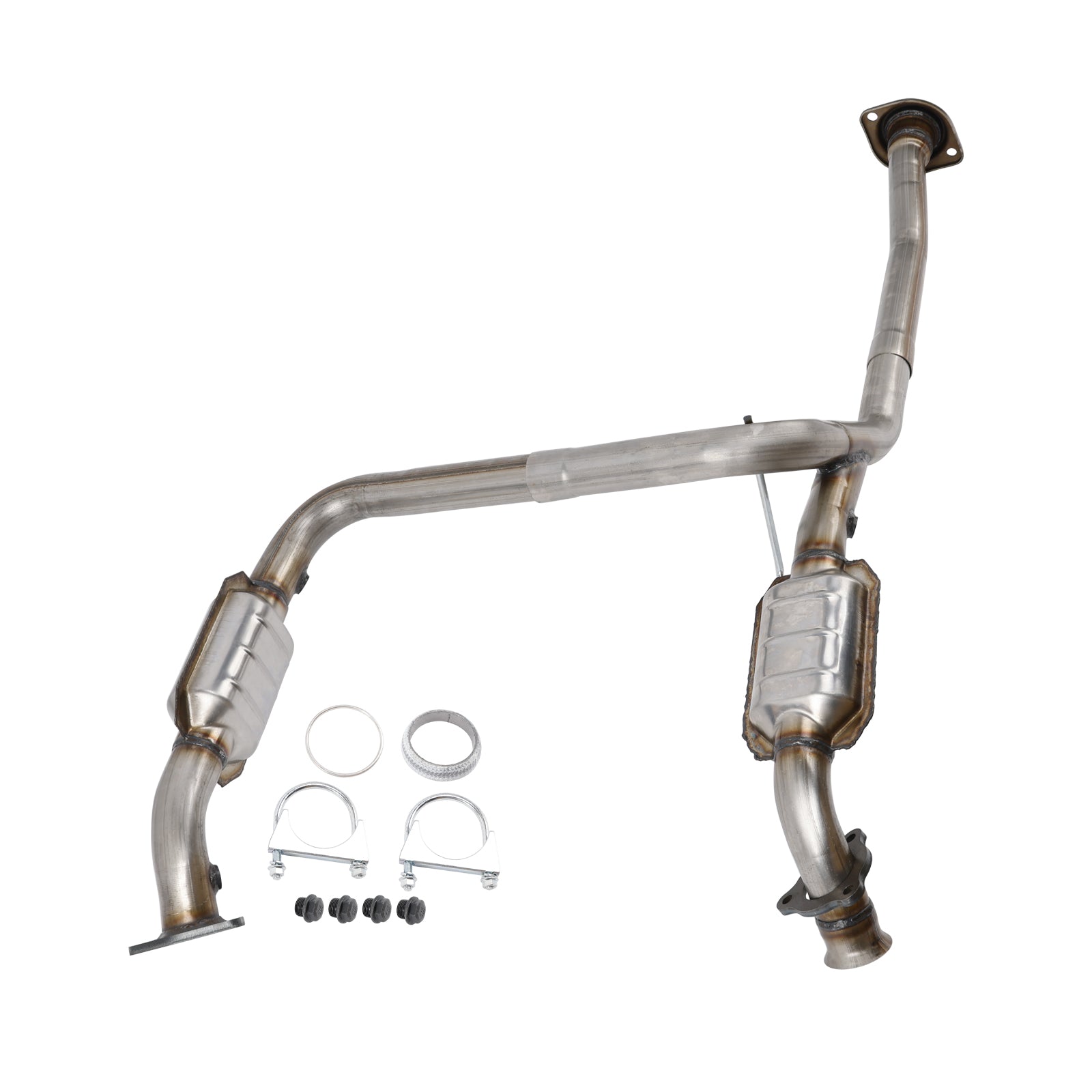 2011-2017 Chevy Silverado 3500 HD 6.0L V8 Y Pipe With Catalytic Converters
