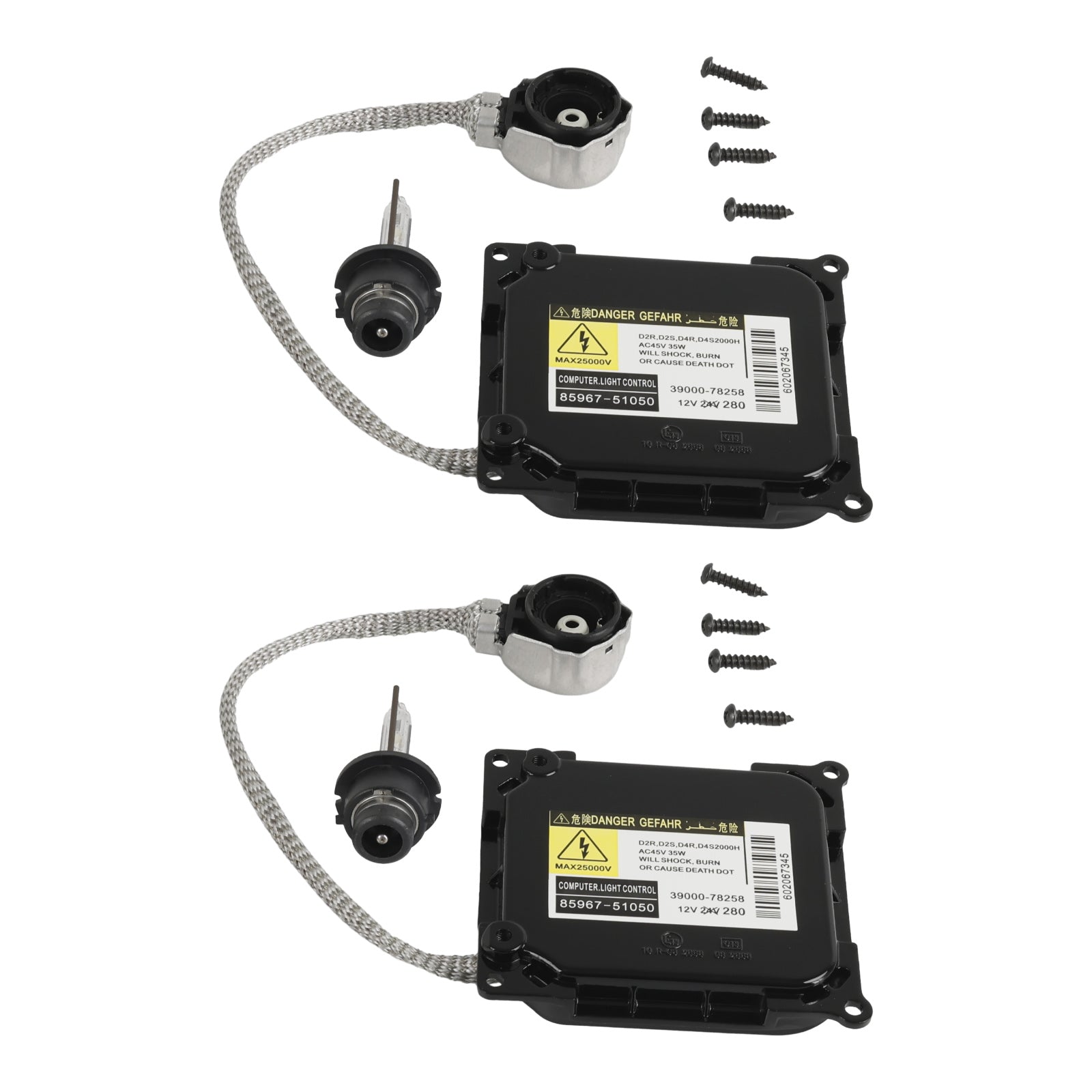 2006-2009 Toyota PriusXenon Ballast HID D4R Bulb Kit Module Control Unit 85967-51040 8110730D30 9098120024