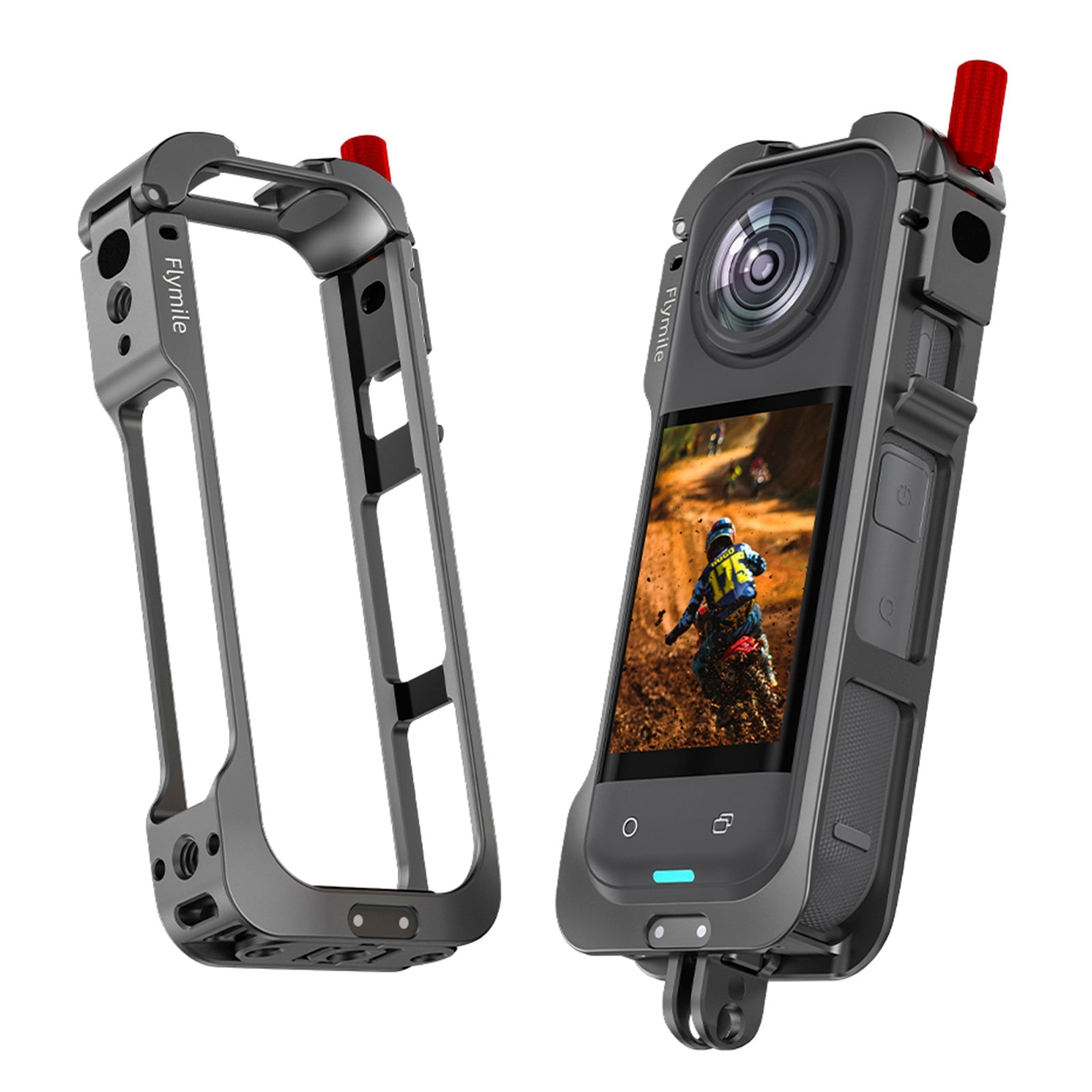 Camera Accessories Protective Frame Case With Lens Cover Kit For Insta360 X5