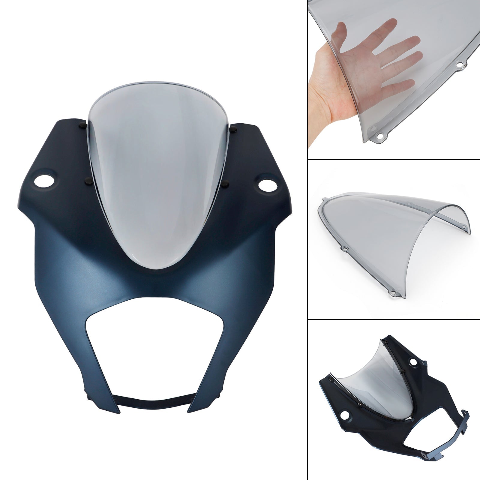 2022-2023 RC390 Windshield WindScreen Headlight Fairing Cover Generic