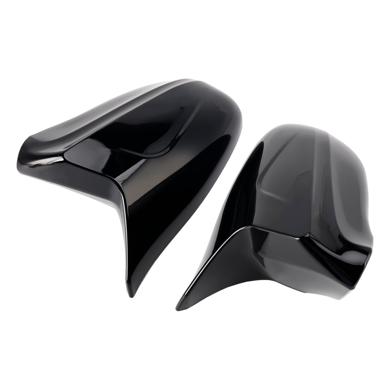2007-2009 Lexus LS460 LS600h Base Side Mirror Covers Rearview Housing Black 8791053251