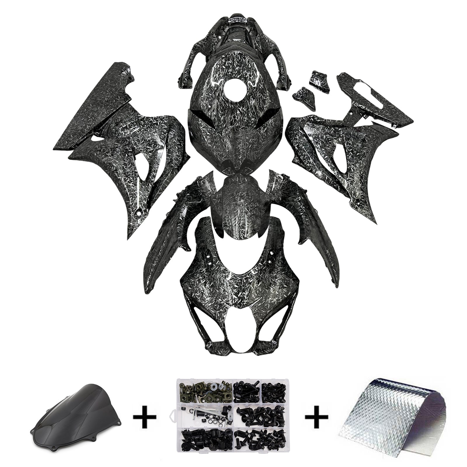 2017-2025 Suzuki GSXR1000 K17 Injection Fairing Kit Bodywork Plastic ABS #101