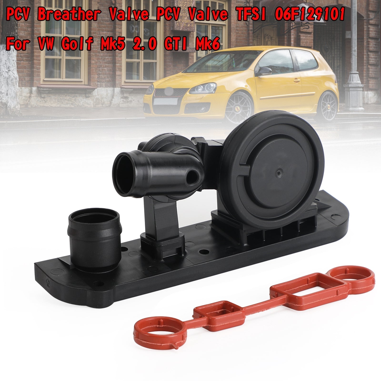 PCV Breather Valve PCV Valve TFSI 06F129101 For VW Golf Mk5 2.0 GTI Mk6