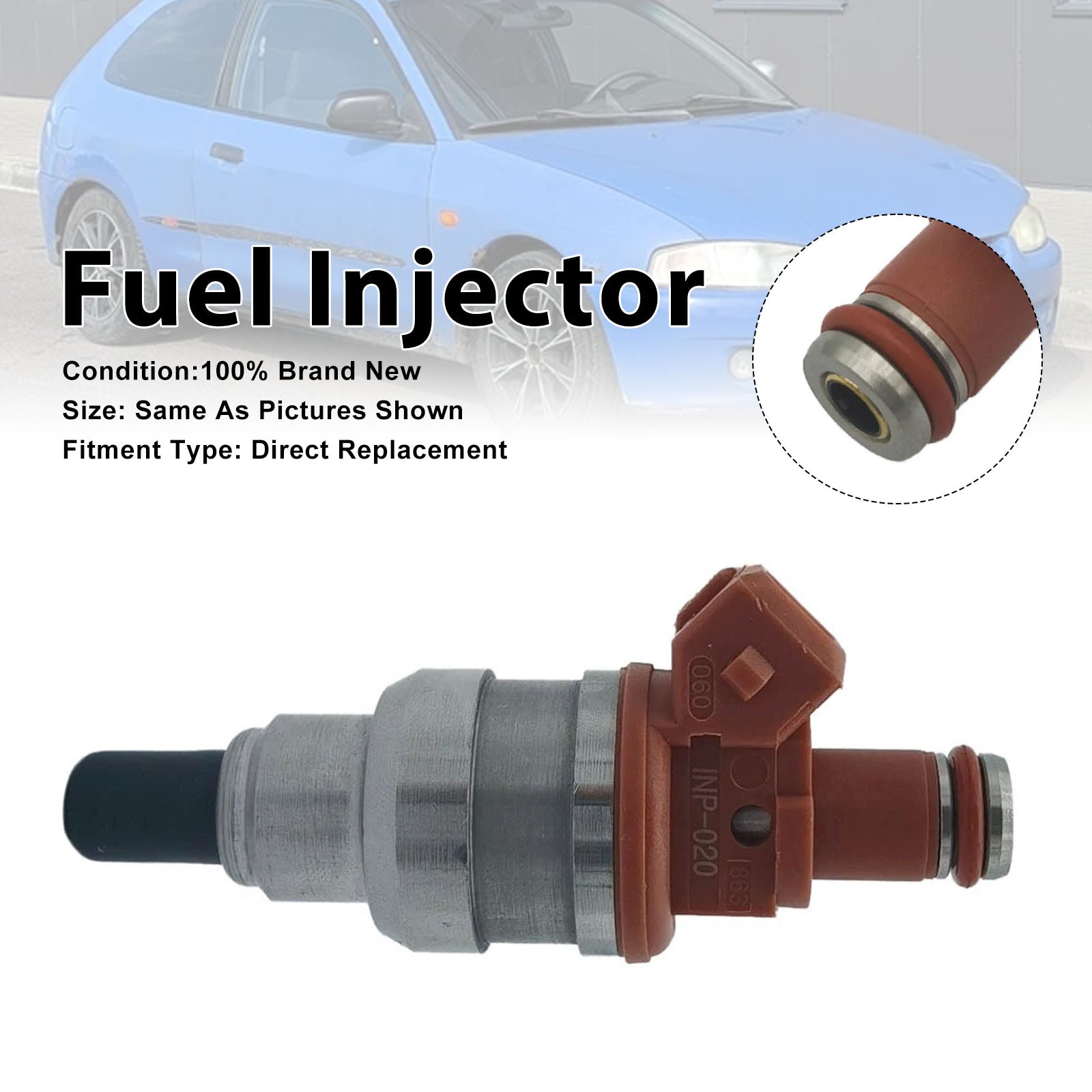 1Pcs Fuel Injector For Mitsubishi Colt Lancer Mirage CT9A INP020 INP-020