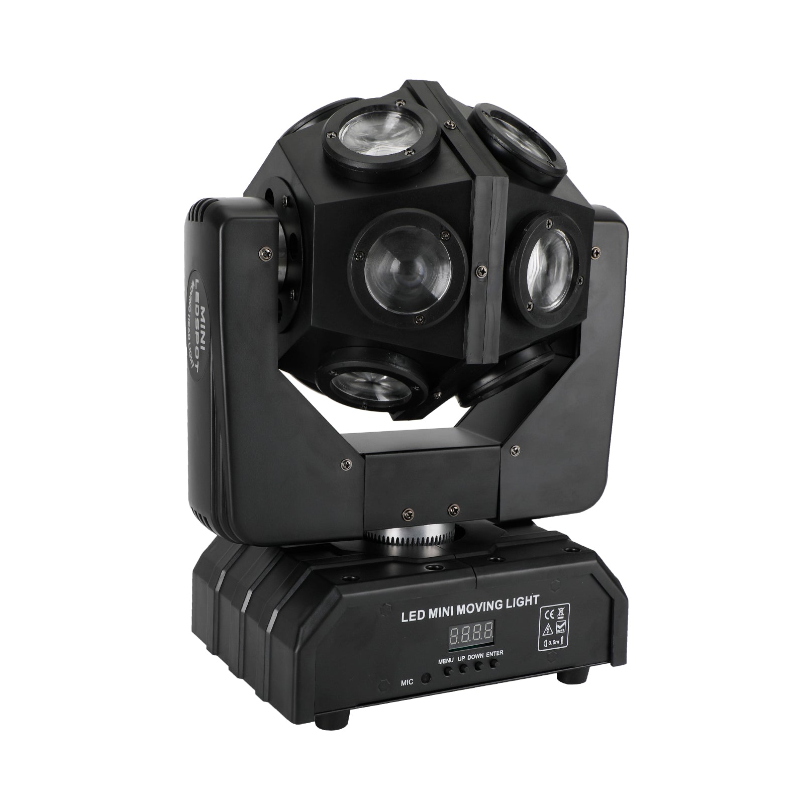 200W Moving Head 12 LED Rotating Beam Stage Light RGBW DJ Disco Party DMX UK
