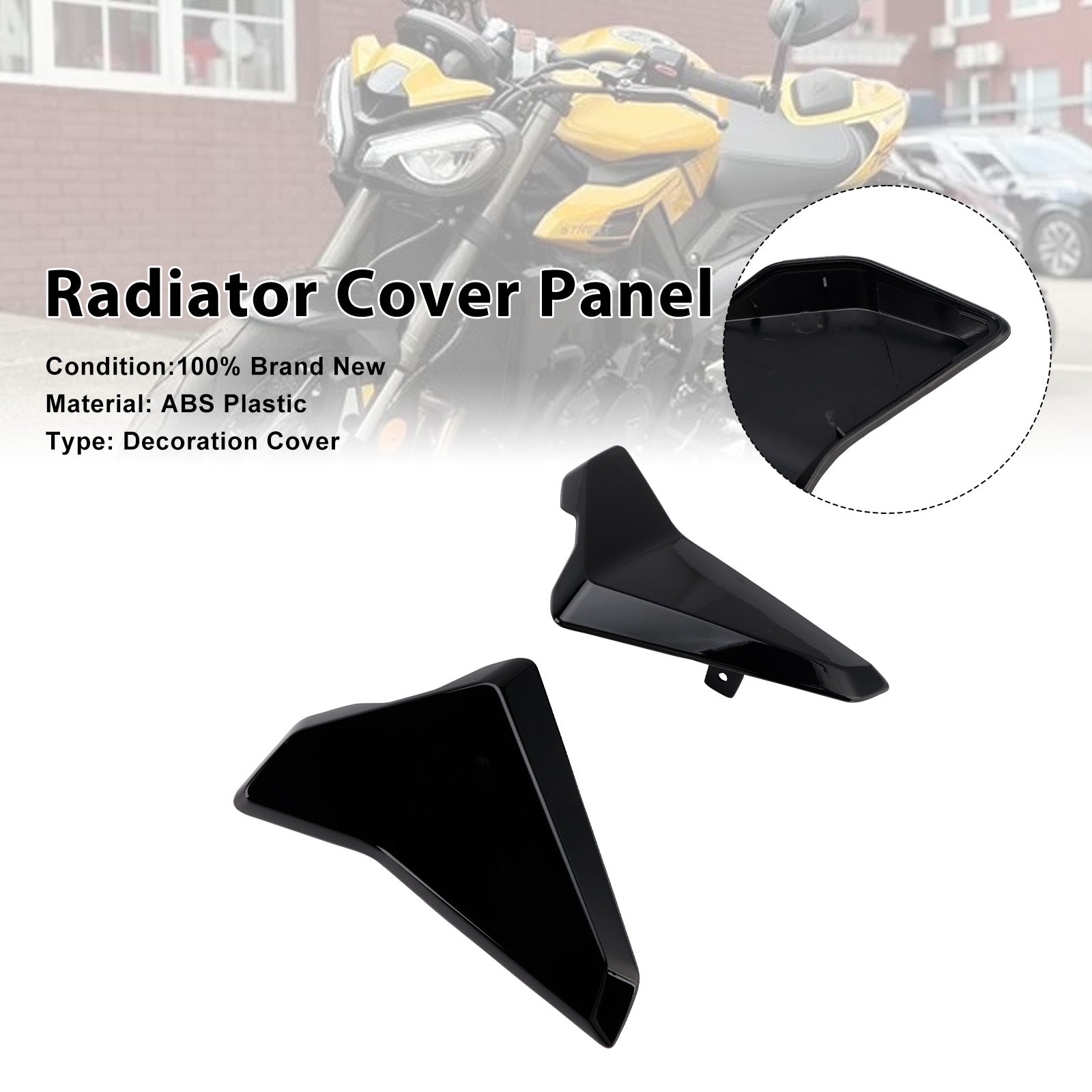 2023-2025 Street Triple 765 R/RS Radiator Side Cover Fairing Panels