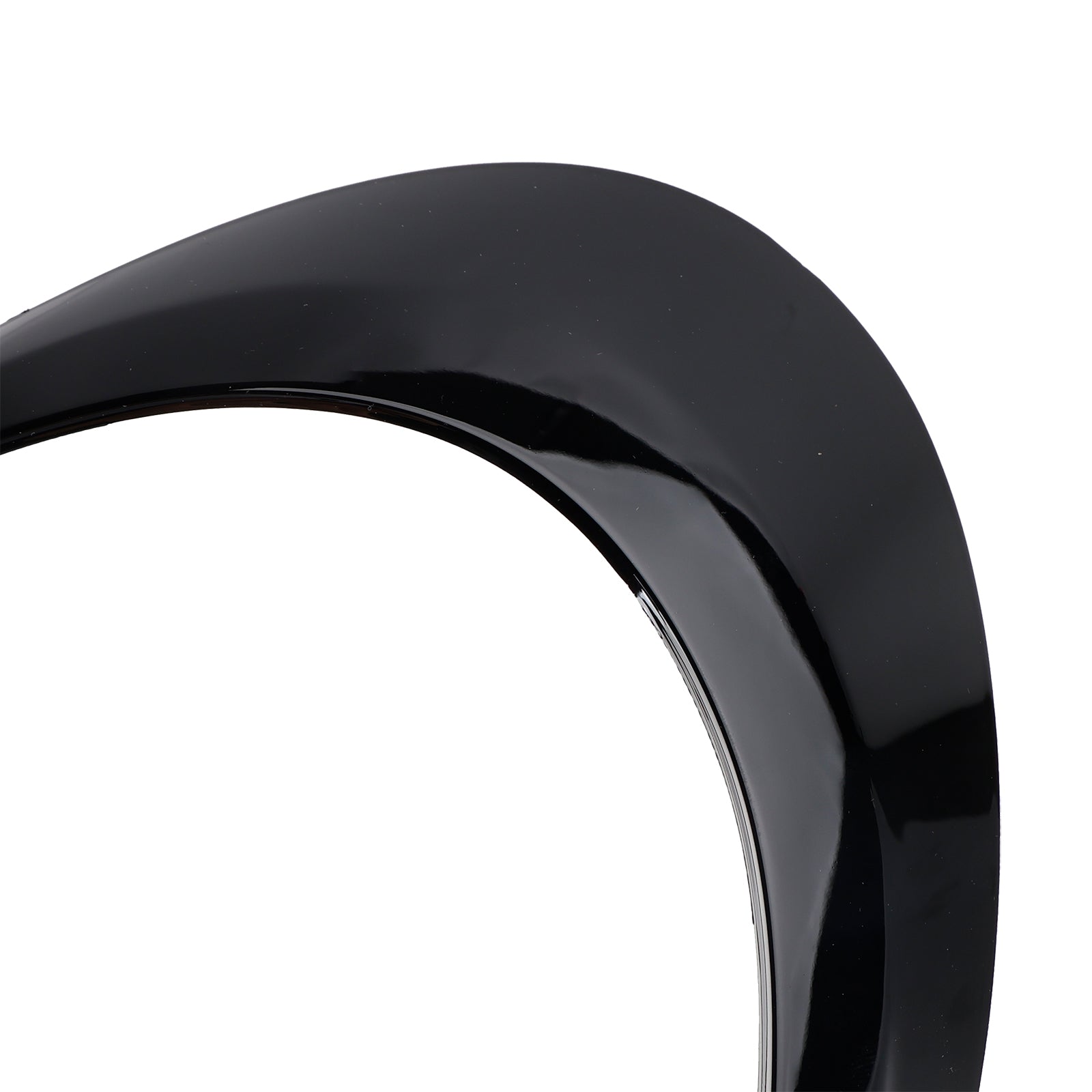 Left+Right Rear Taillight Lamp Trim Ring For Fiat 500L 2014-2020 Black