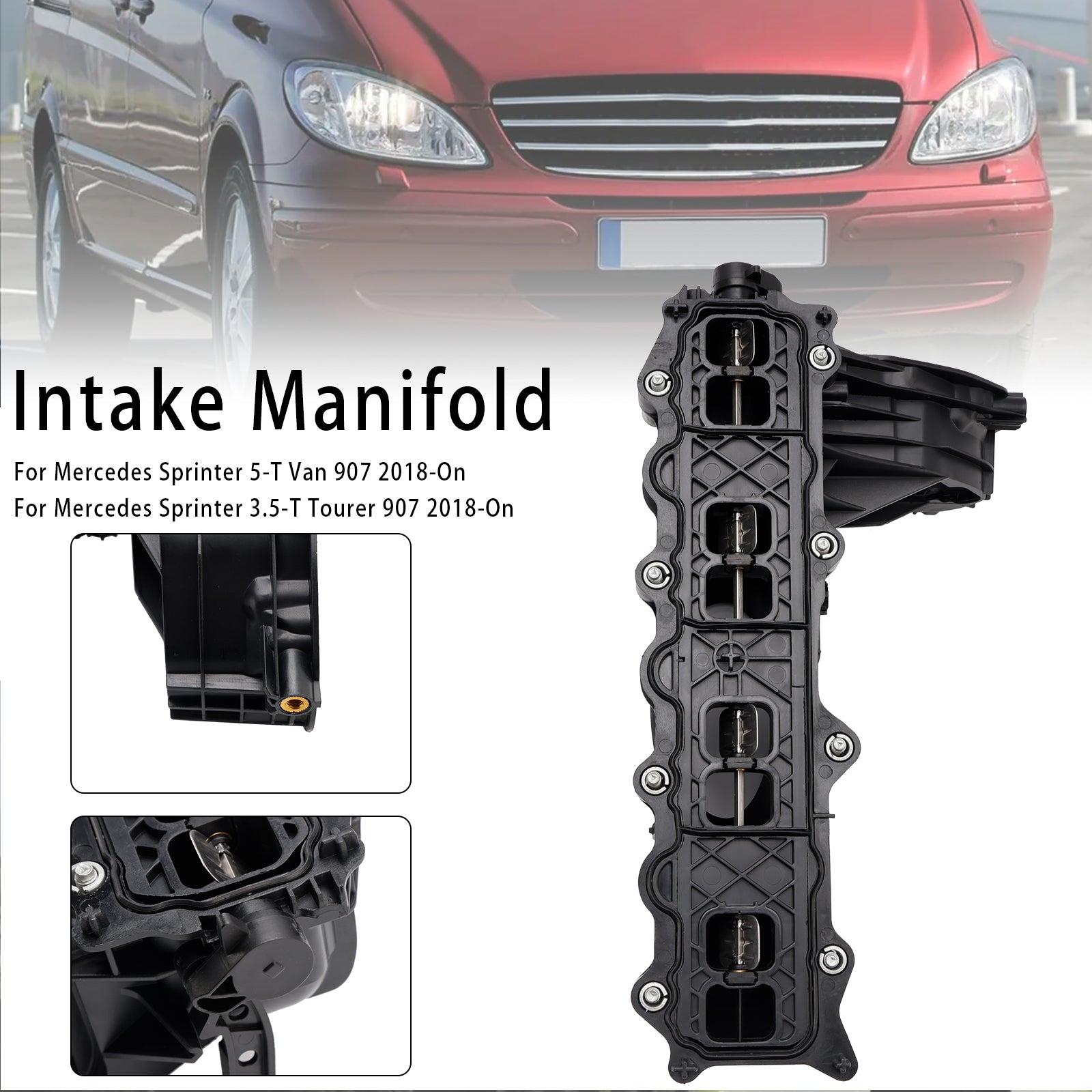 2018-On Mercedes Sprinter 4-T Tourer 907 Intake Inlet Manifold A6510904937
