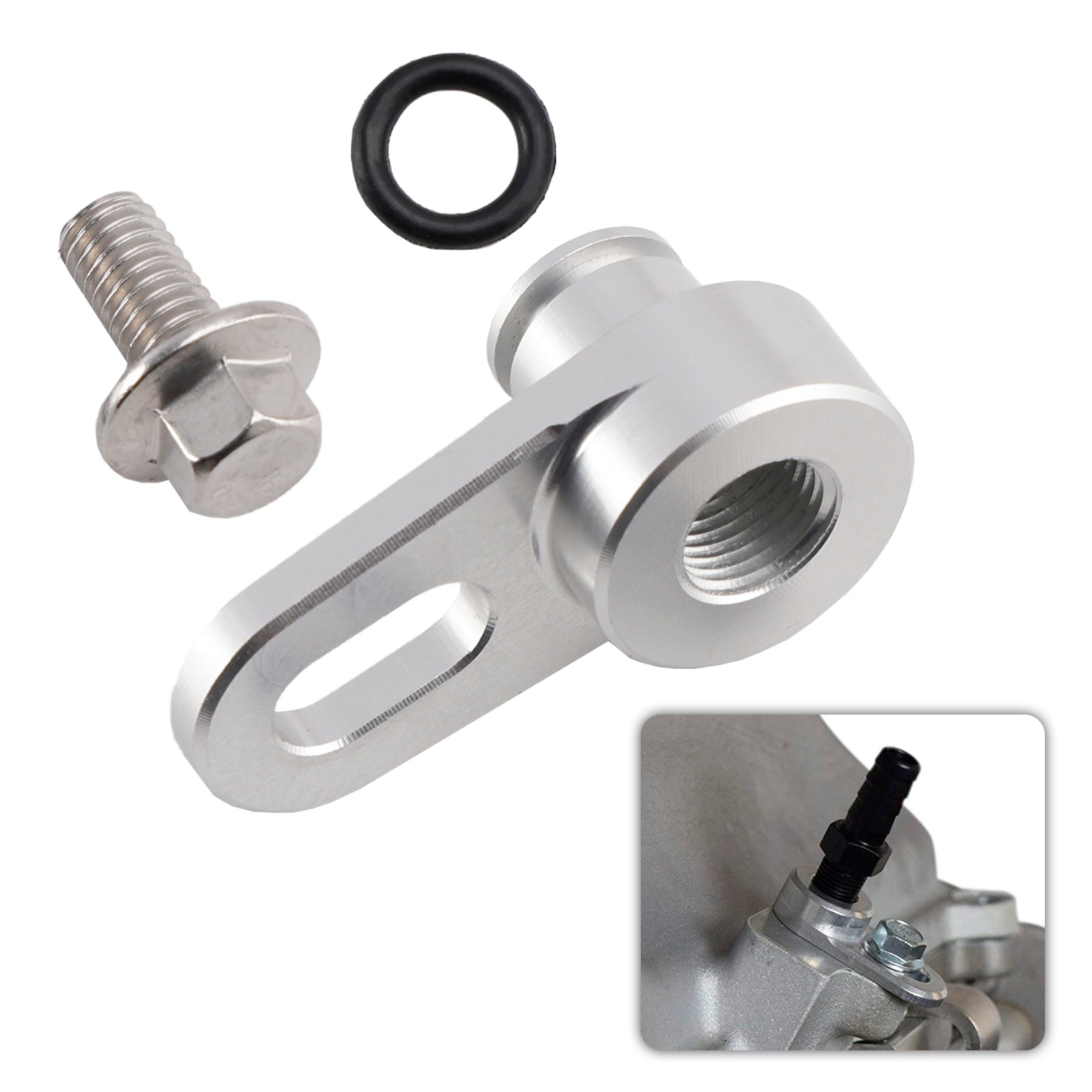 Vacuum Port 1/8 NPT Hose Adapter for LSA LS9 LT4 LS Supercharger MAP