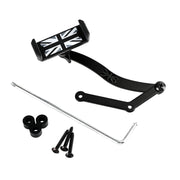360°Rotation Car Mobile Phone Holder Mount for Mini Cooper R50 R52 R53 Grey