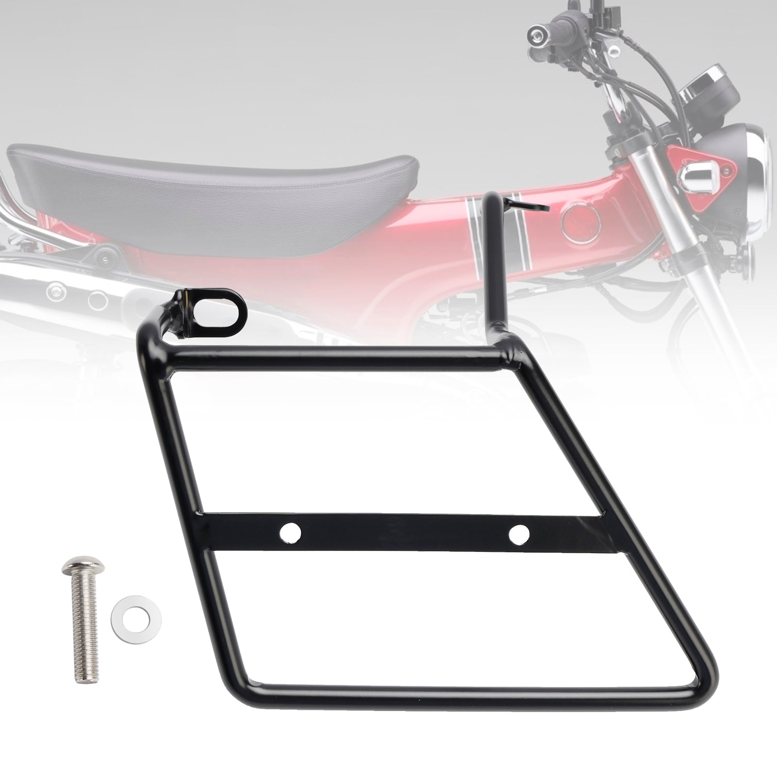 2021-2024 Honda Dax 125 St125 Saddlebag Support Mounting Bracket Racks Left Chrome