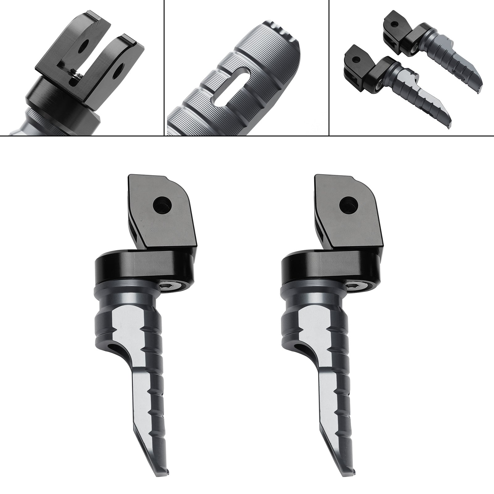 Front Footrests Foot Peg fit for DUCATI Multistrada 1200/1200S/1200 ENDURO
