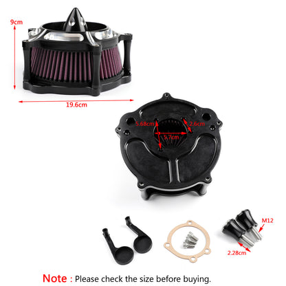 91-16  Air CNC TUB/A Filter Turbine XL883 XL1200 For Sportster Cleaner P2