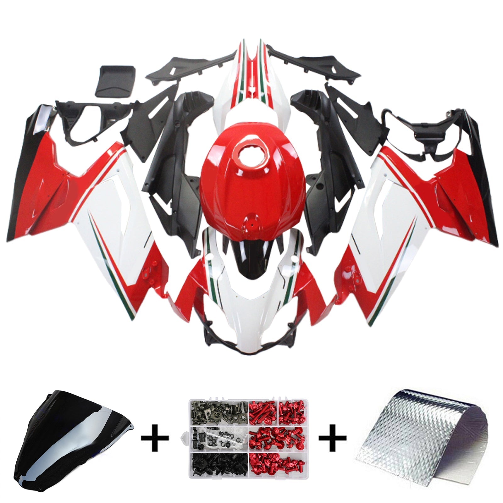 Injection Fairing Kit Bodywork Plastic ABS fit For Aprilia RS125 2006-2011